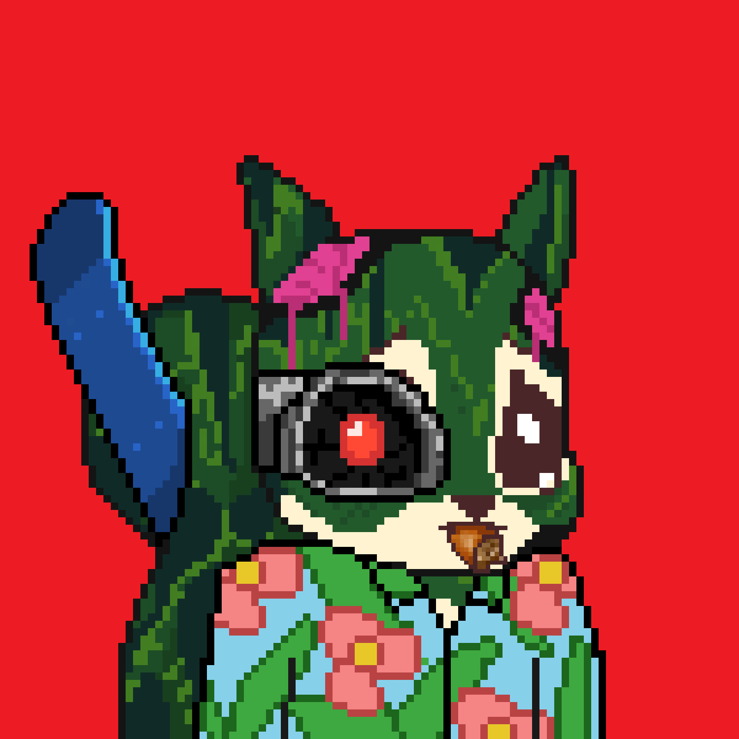 Pixel Squirrels #23 NFT on Algorand