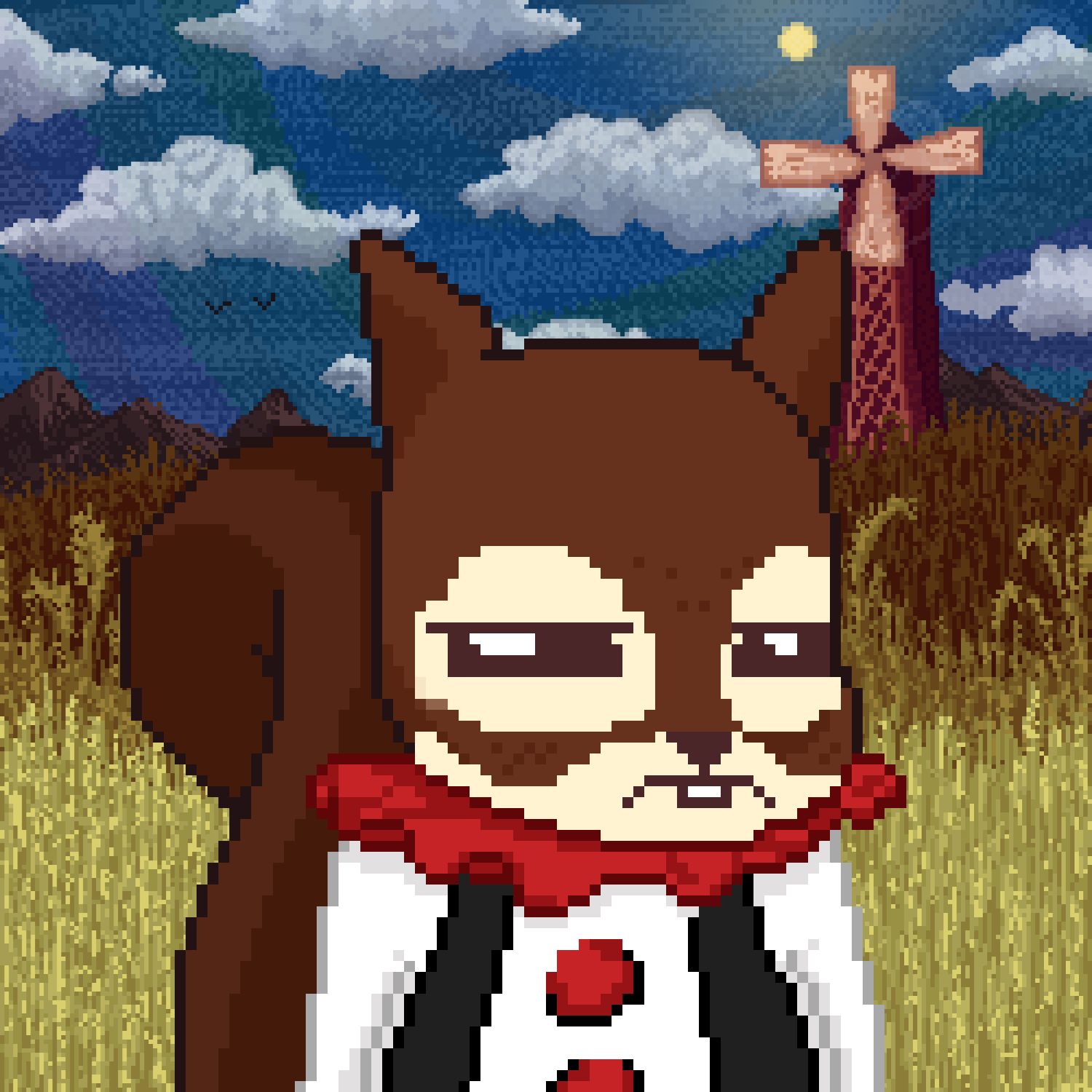 Pixel Squirrels #2300 NFT on Algorand