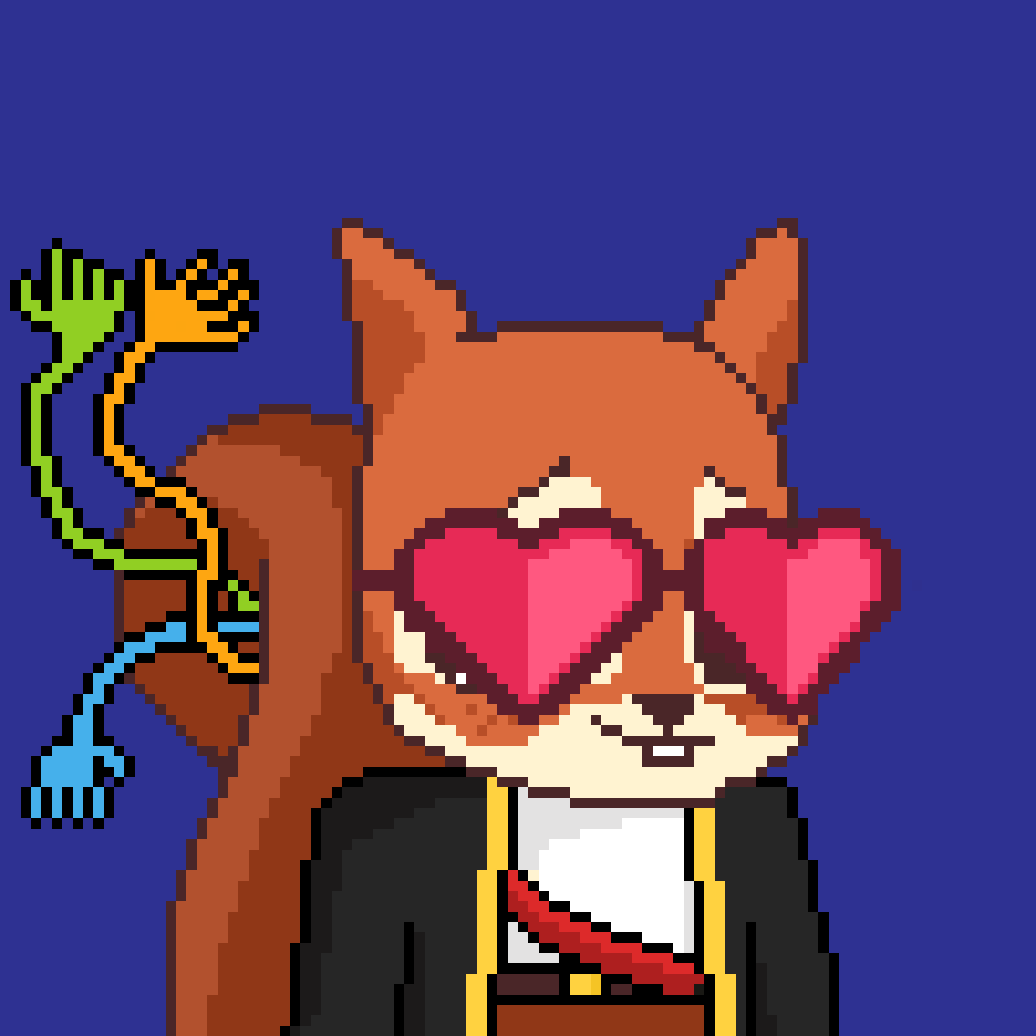 Pixel Squirrels #2307 NFT on Algorand