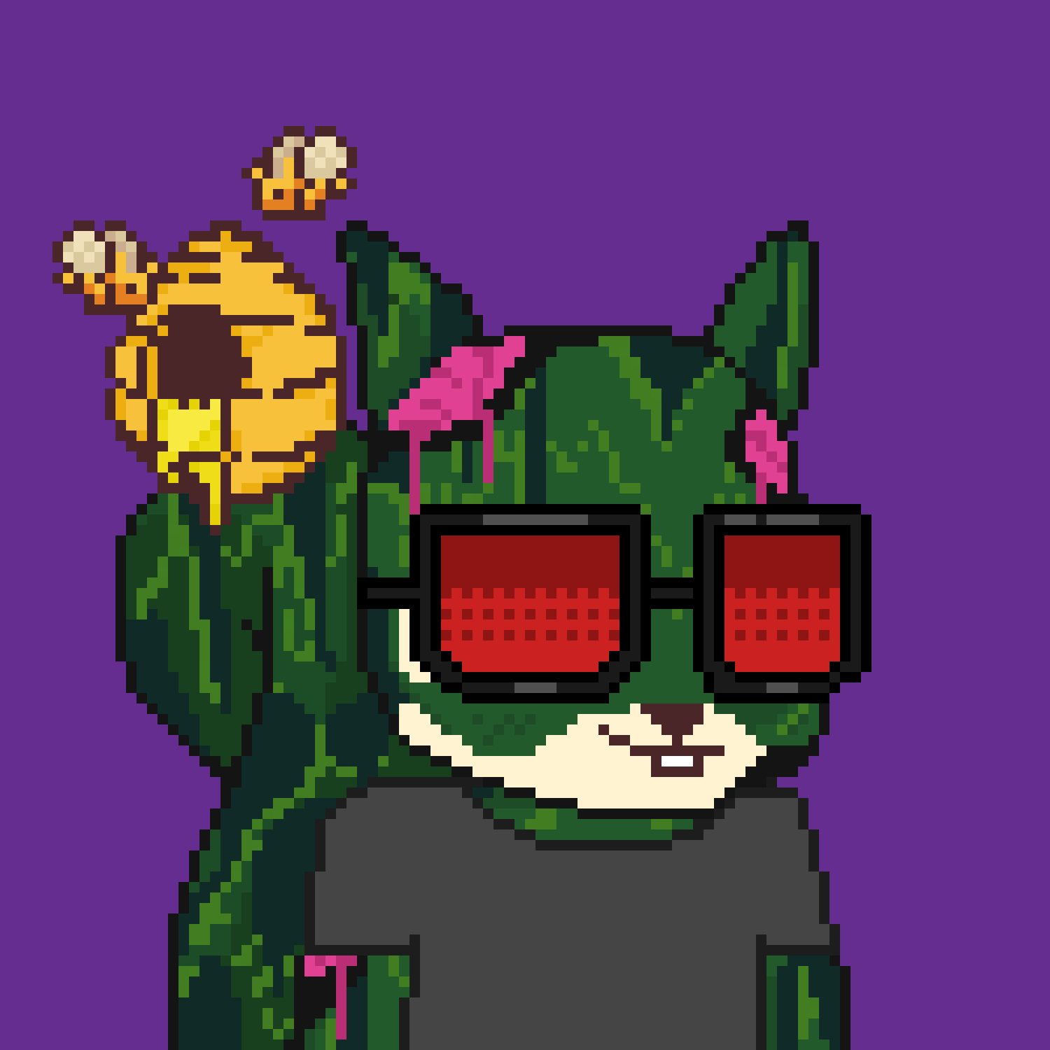 Pixel Squirrels #2311 NFT on Algorand