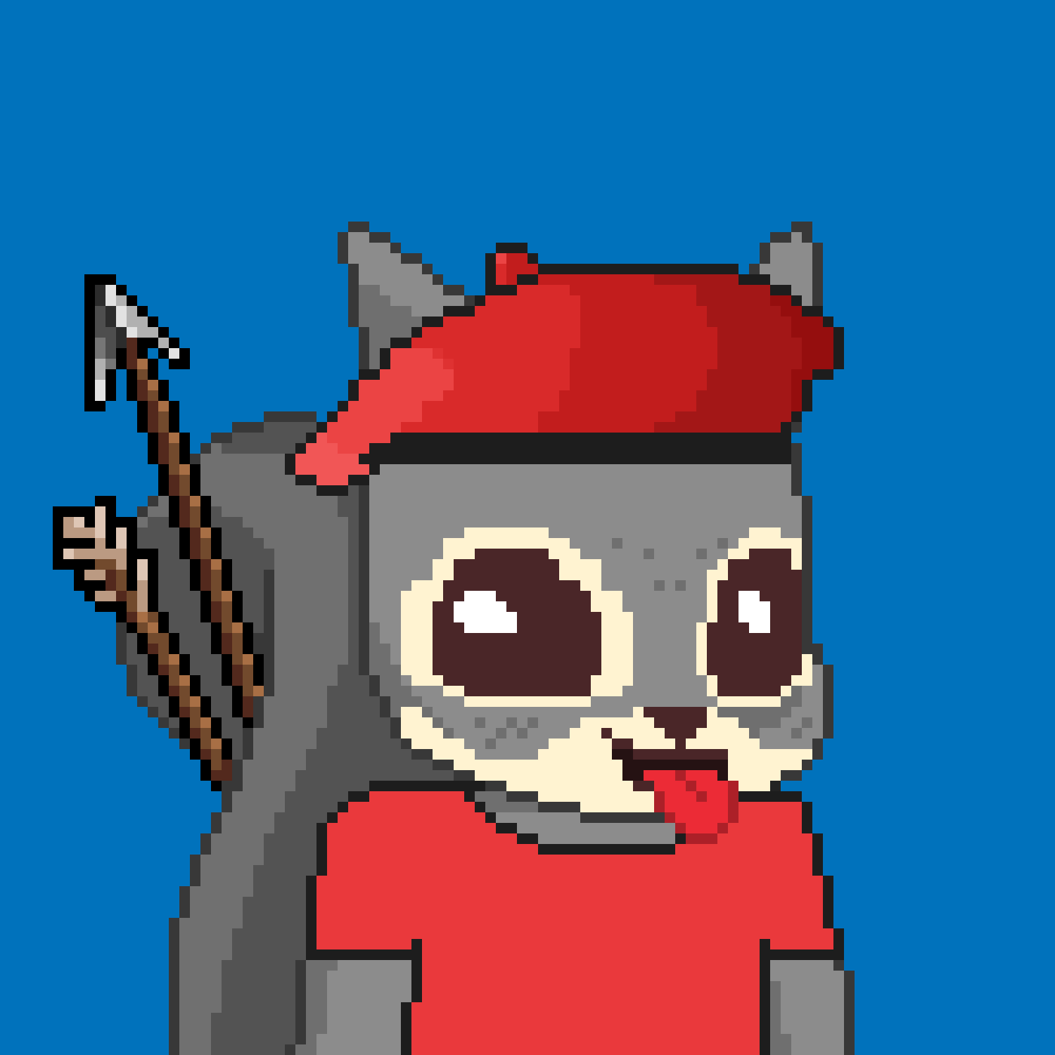 Pixel Squirrels #232 NFT on Algorand