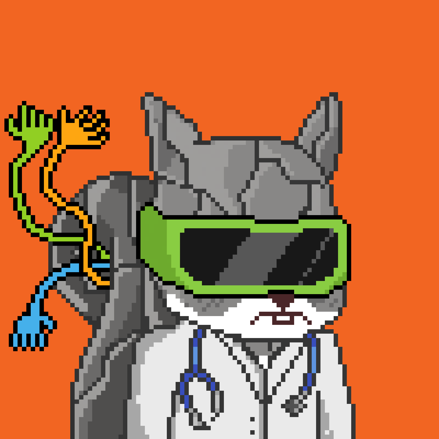 Pixel Squirrels #2324 NFT on Algorand