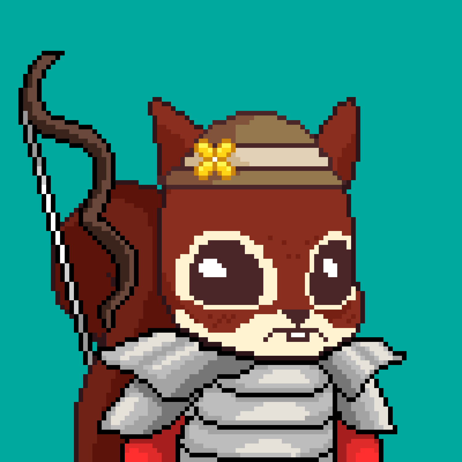 Pixel Squirrels #2336 NFT on Algorand