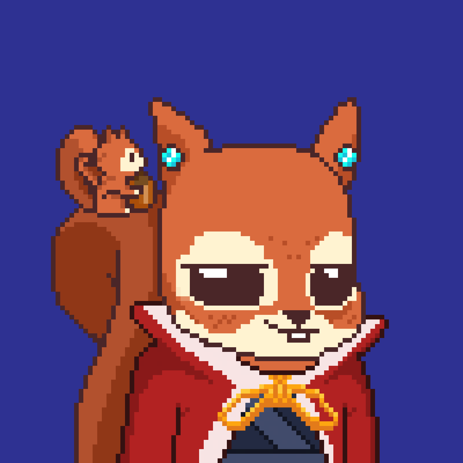 Pixel Squirrels #2341 NFT on Algorand