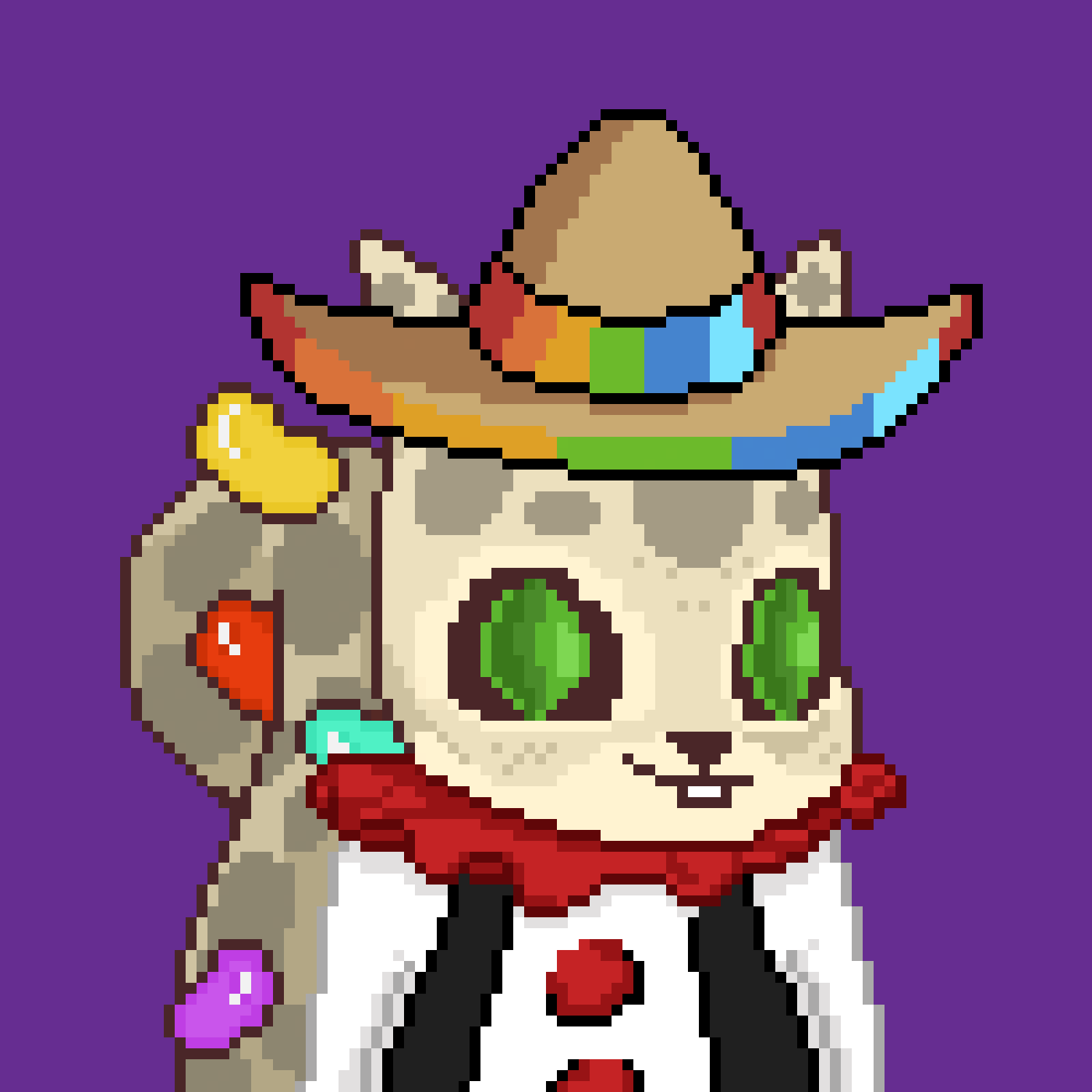 Pixel Squirrels #2345 NFT on Algorand