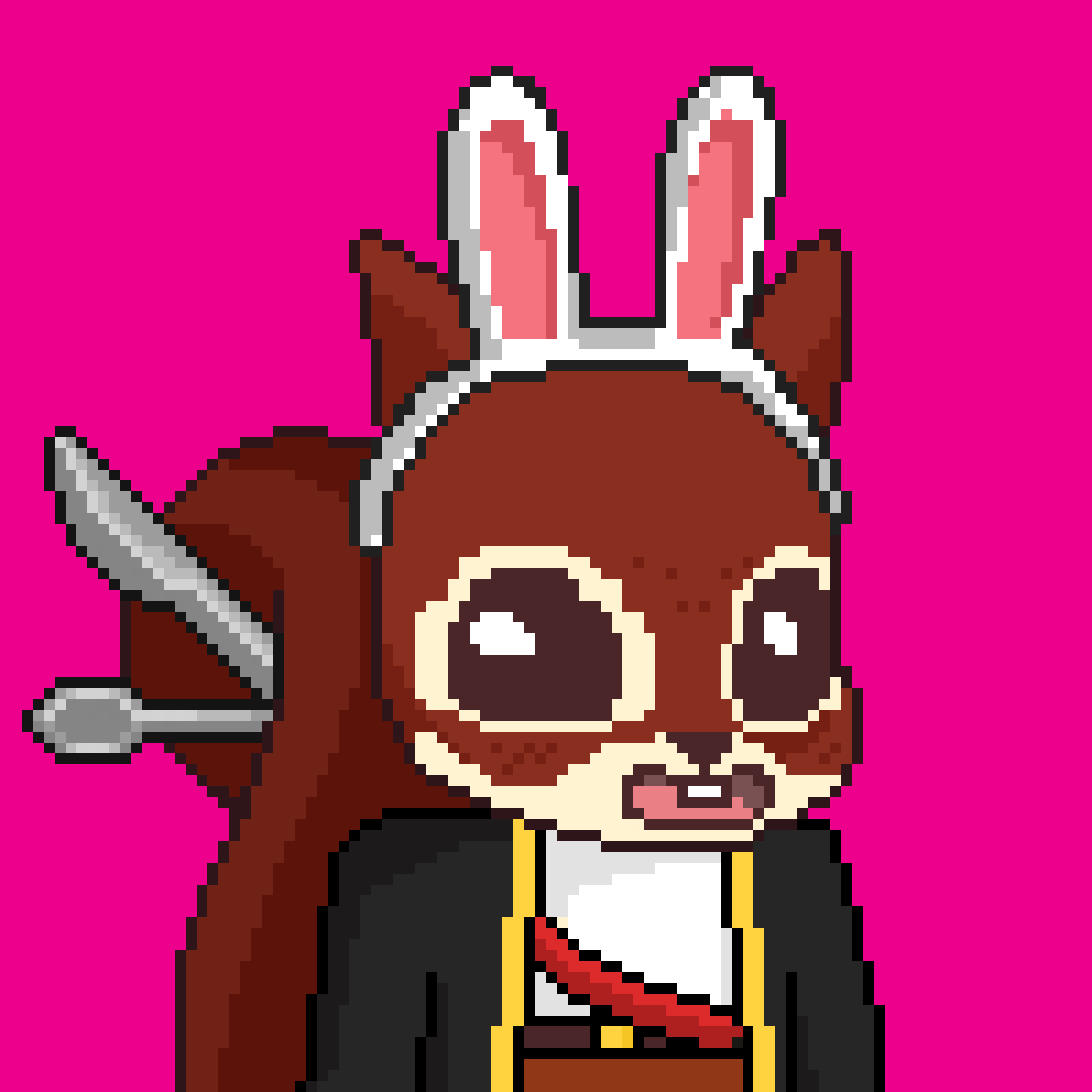 Pixel Squirrels #2350 NFT on Algorand