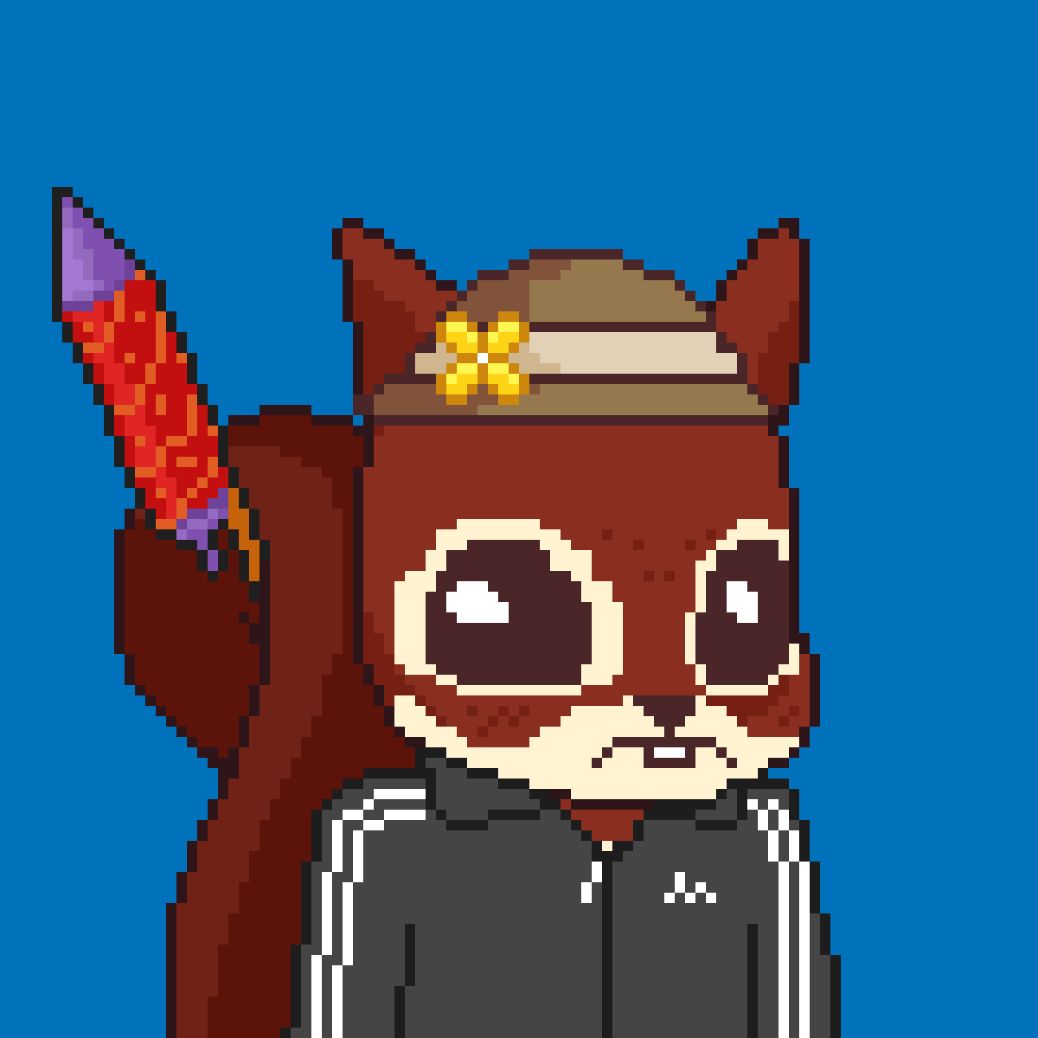 Pixel Squirrels #2358 NFT on Algorand