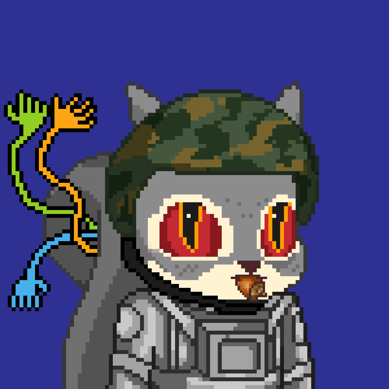 Pixel Squirrels #2363 NFT on Algorand