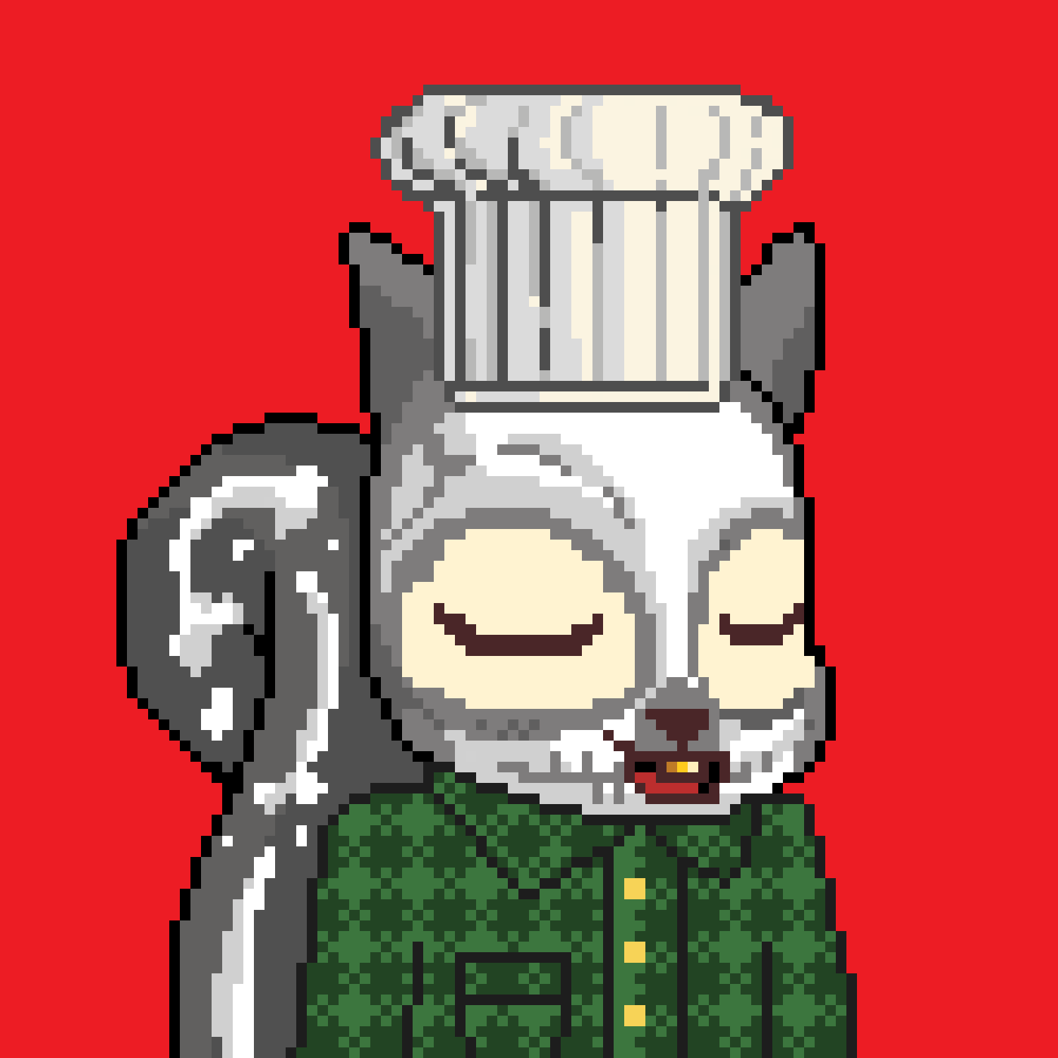 Pixel Squirrels #2377 NFT on Algorand