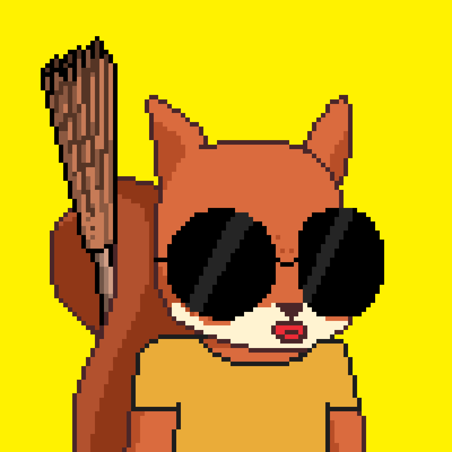 Pixel Squirrels #2396 NFT on Algorand