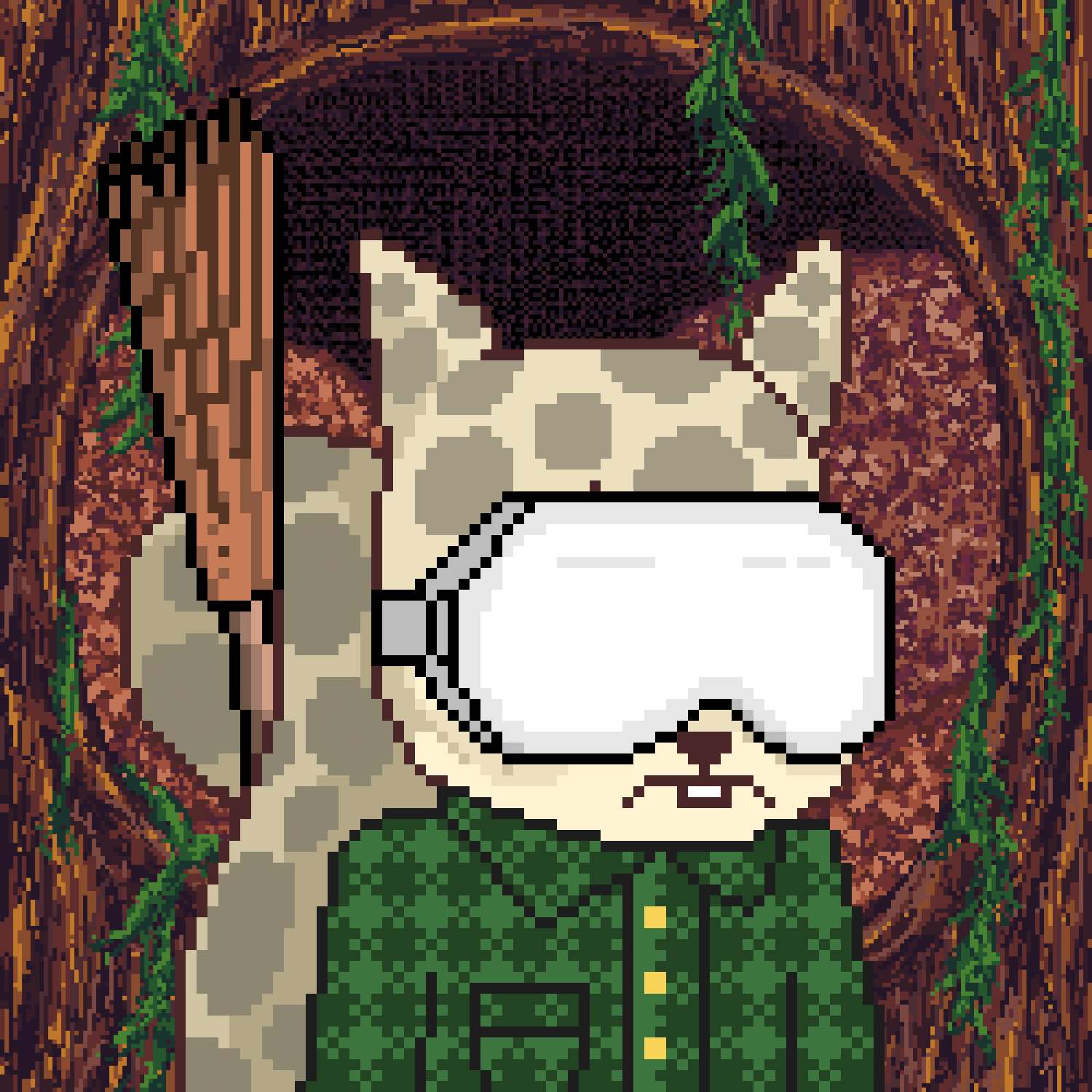 Pixel Squirrels #2401 NFT on Algorand