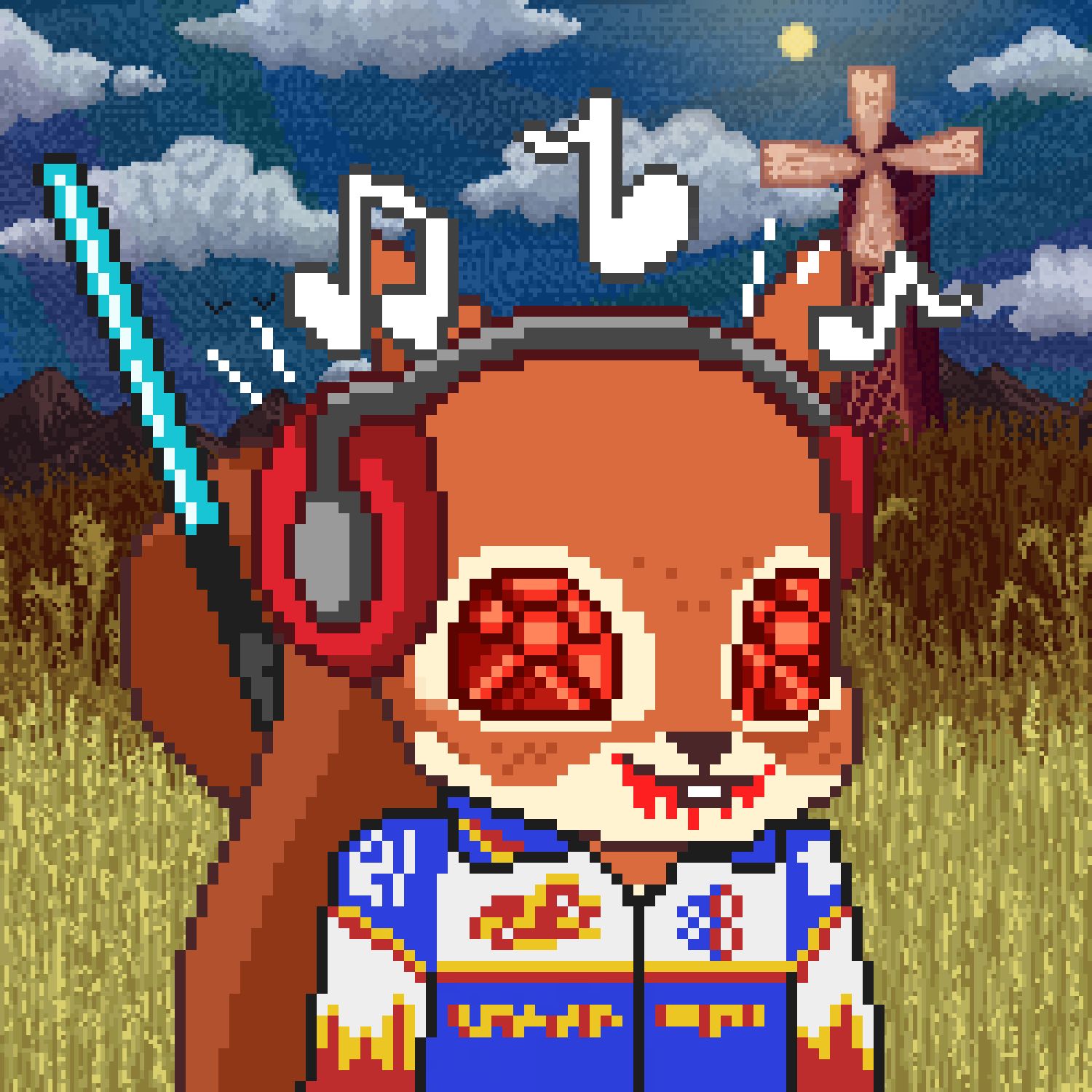 Pixel Squirrels #2405 NFT on Algorand