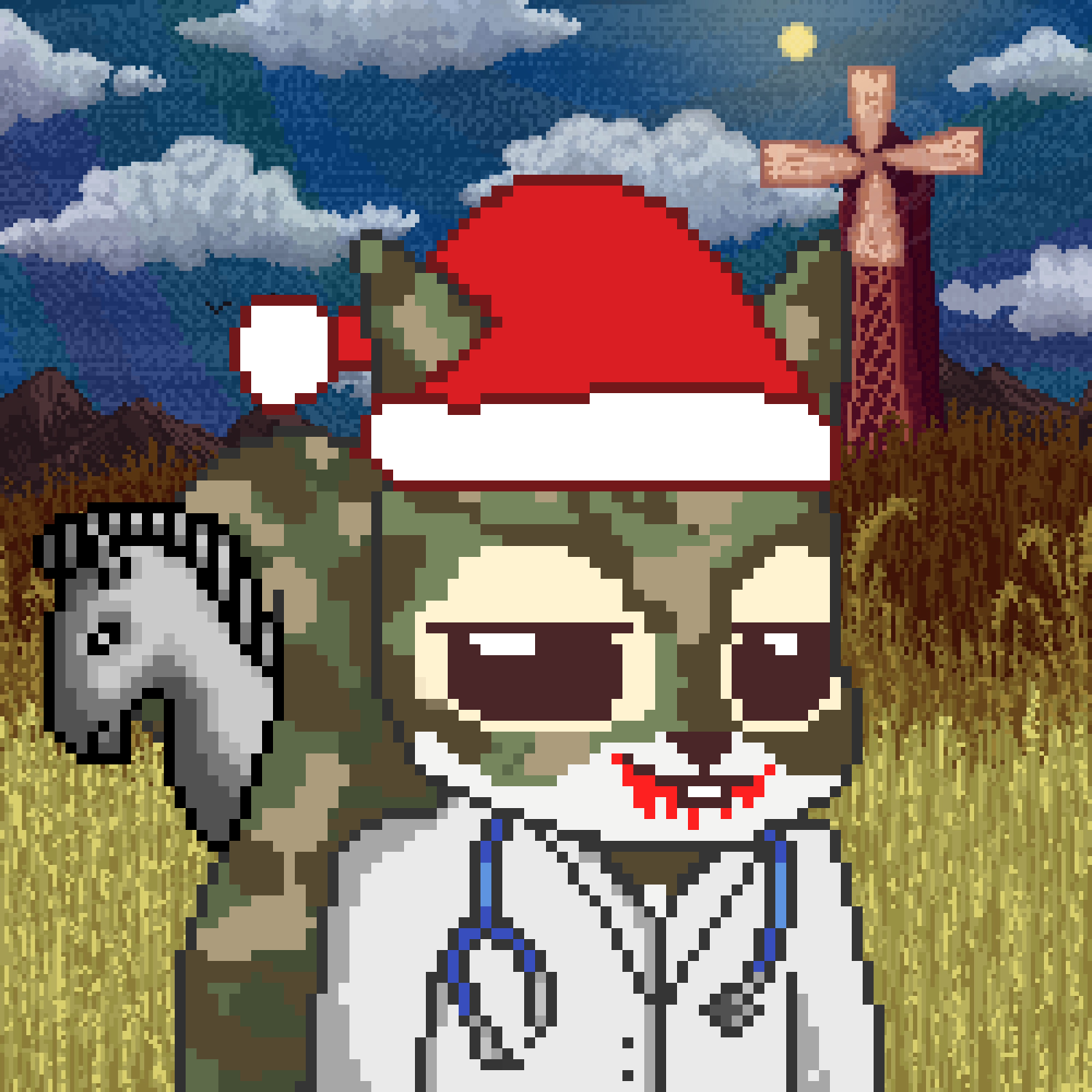 Pixel Squirrels #2417 NFT on Algorand