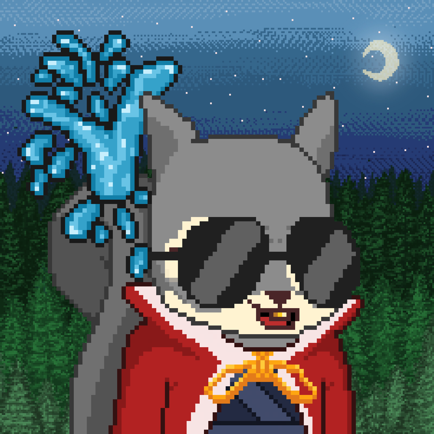 Pixel Squirrels #2424 NFT on Algorand