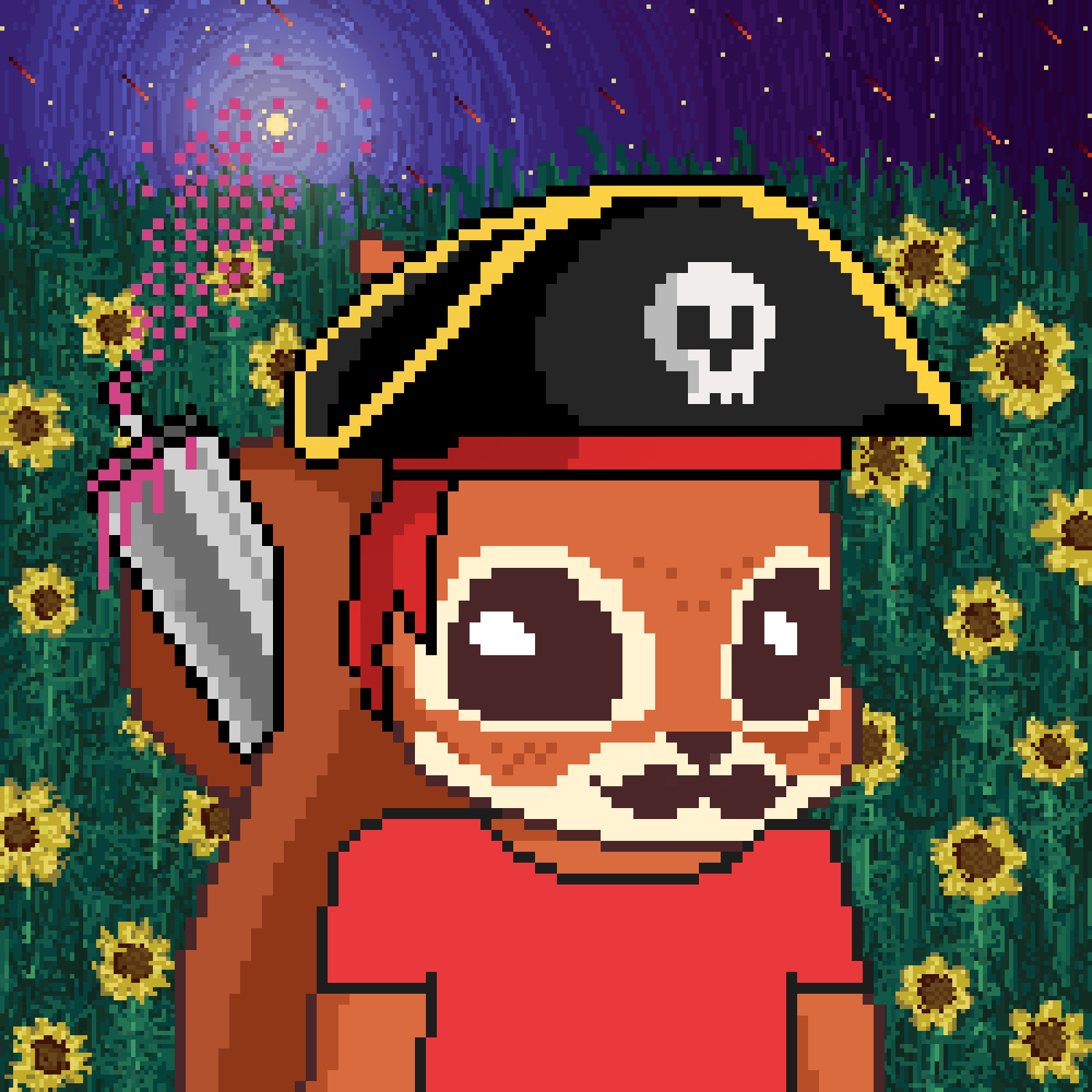 Pixel Squirrels #2428 NFT on Algorand