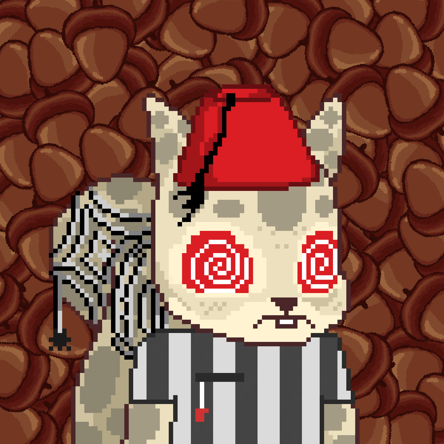 Pixel Squirrels #2443 NFT on Algorand