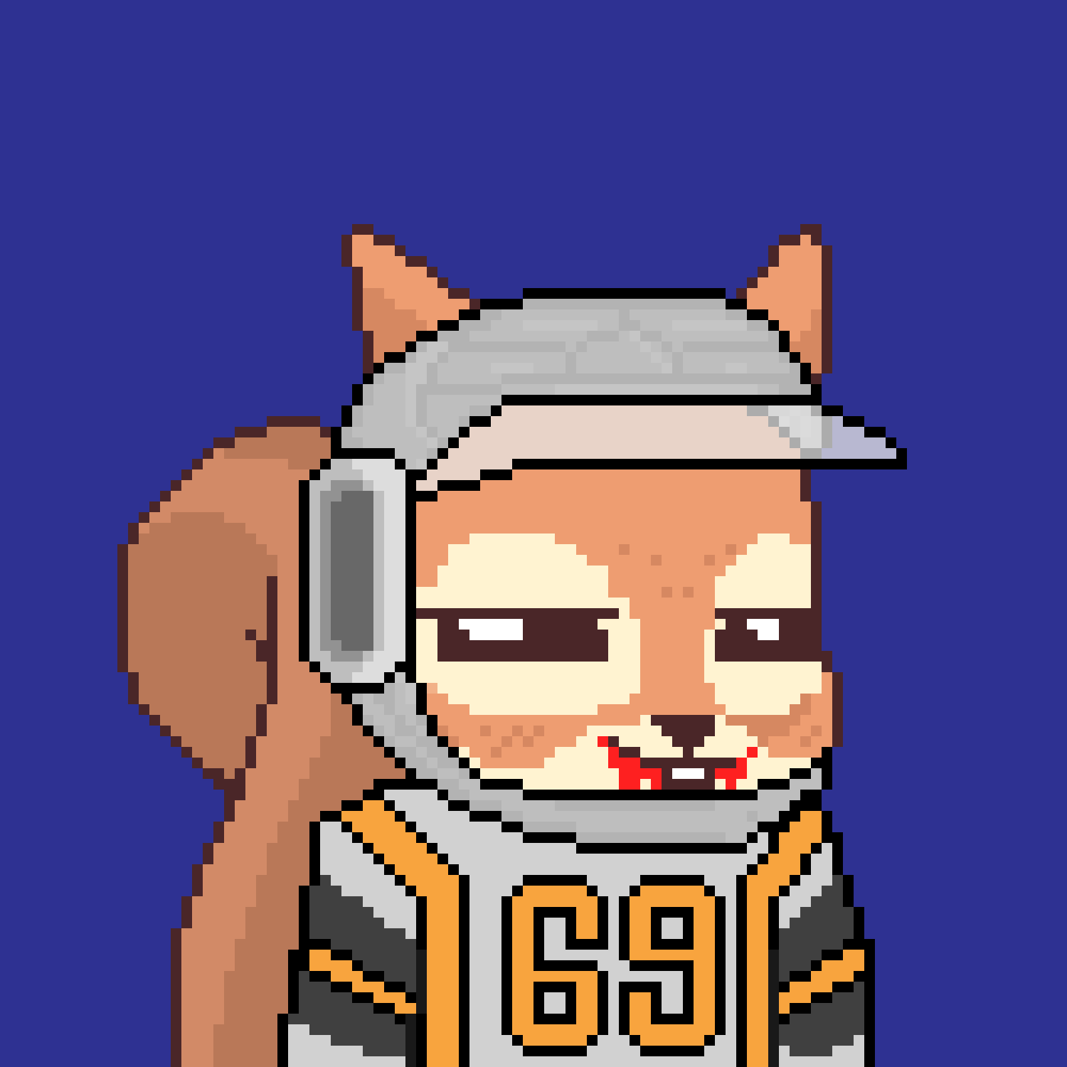 Pixel Squirrels #2450 NFT on Algorand