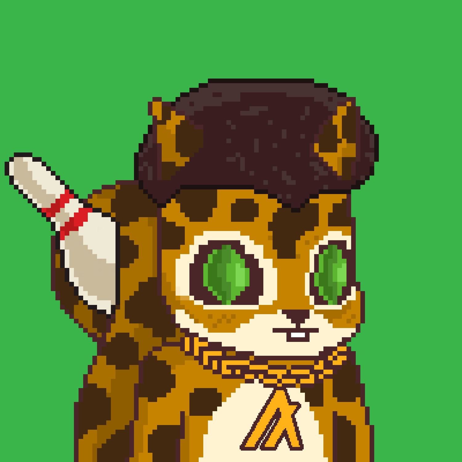 Pixel Squirrels #2455 NFT on Algorand