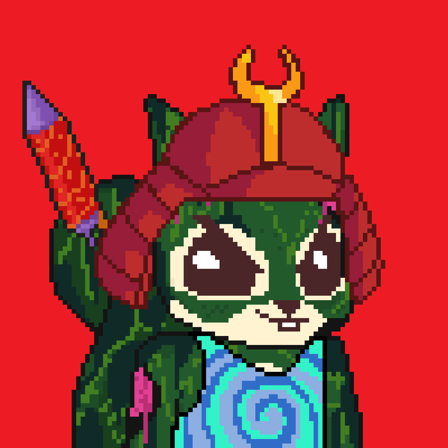 Pixel Squirrels #2464 NFT on Algorand