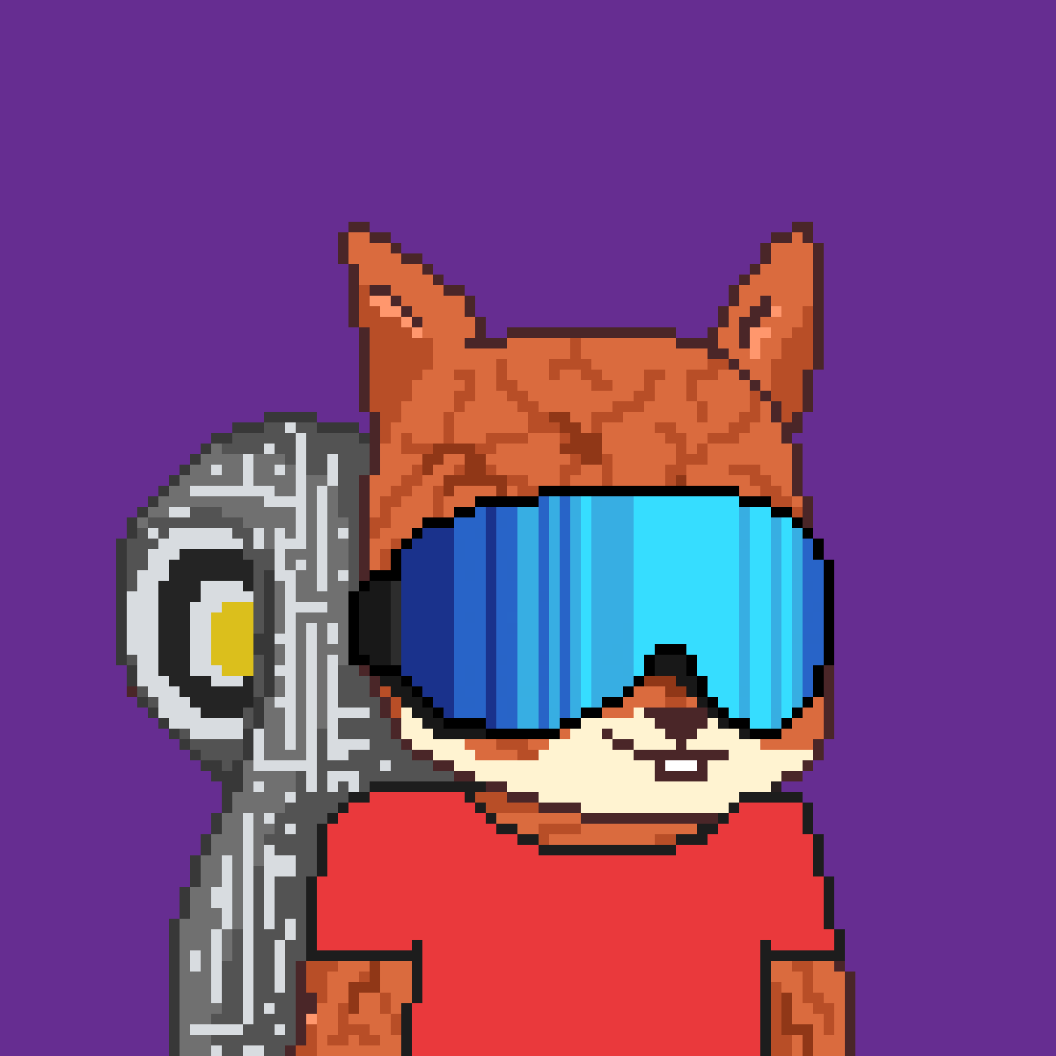 Pixel Squirrels #2468 NFT on Algorand