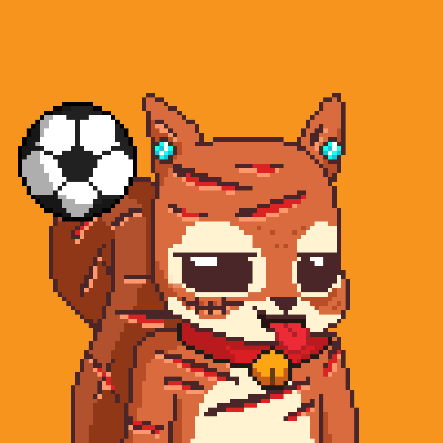 Pixel Squirrels #2473 NFT on Algorand