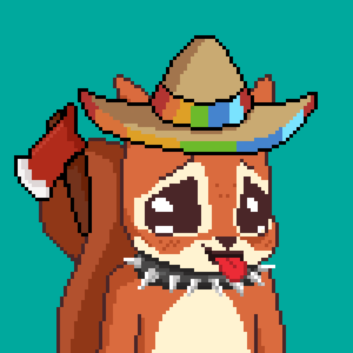 Pixel Squirrels #2474 NFT on Algorand