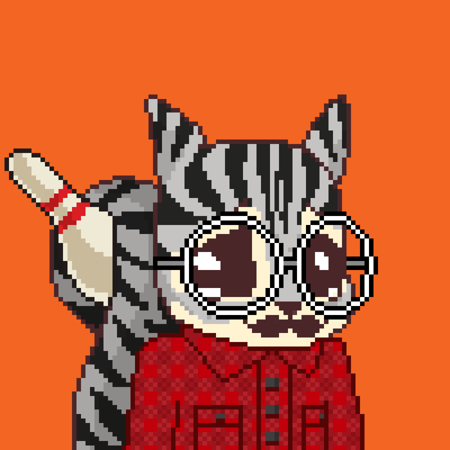 Pixel Squirrels #2477 NFT on Algorand