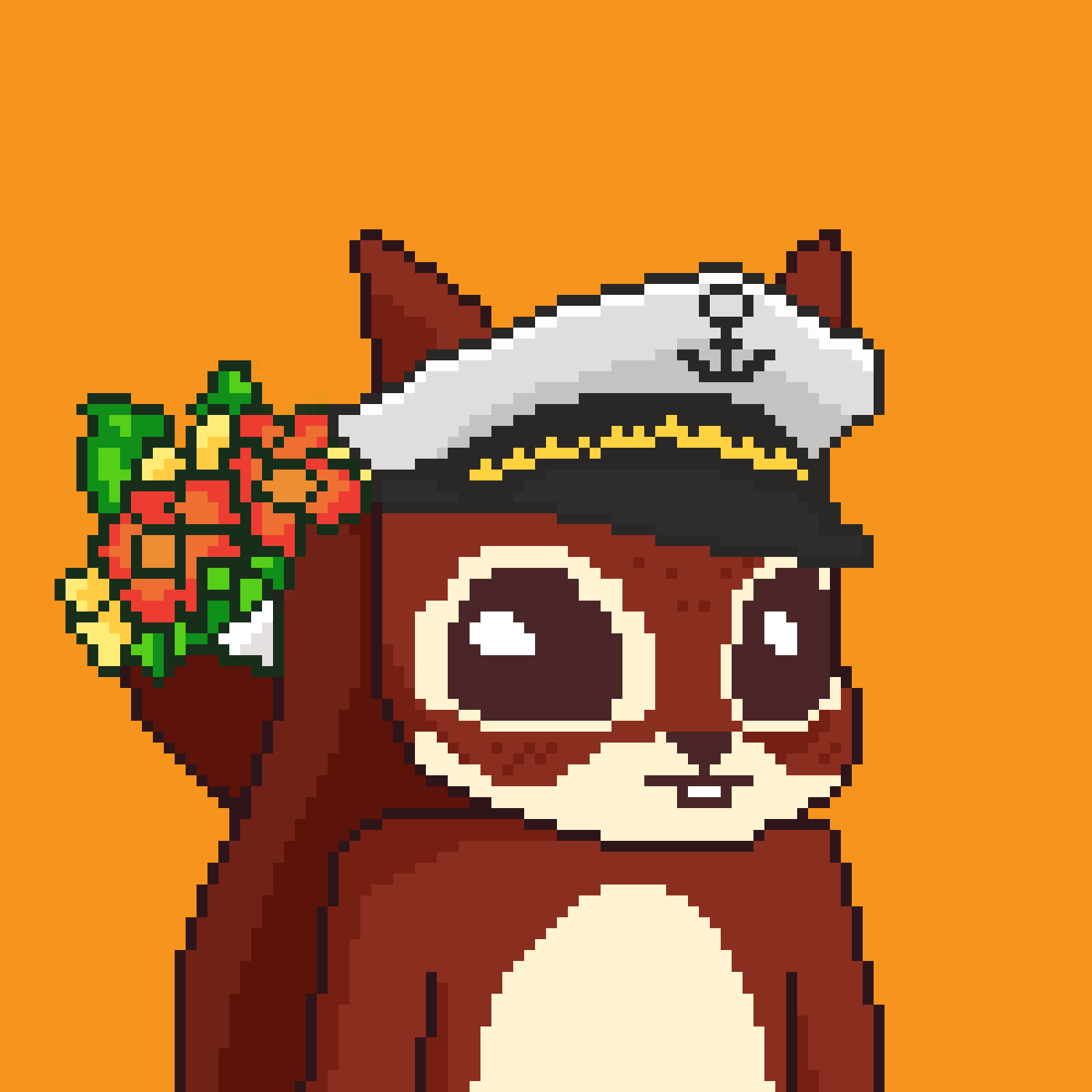 Pixel Squirrels #249 NFT on Algorand