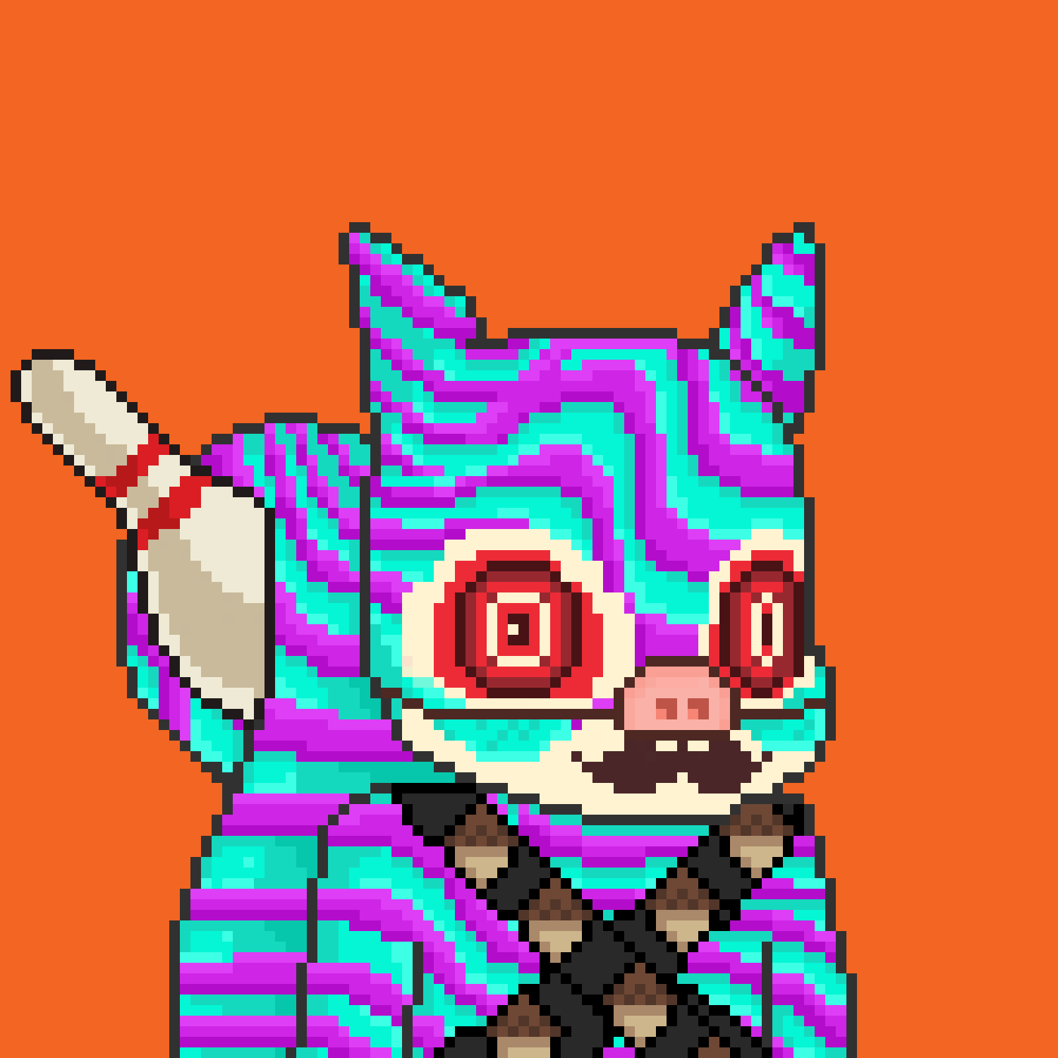 Pixel Squirrels #2495 NFT on Algorand