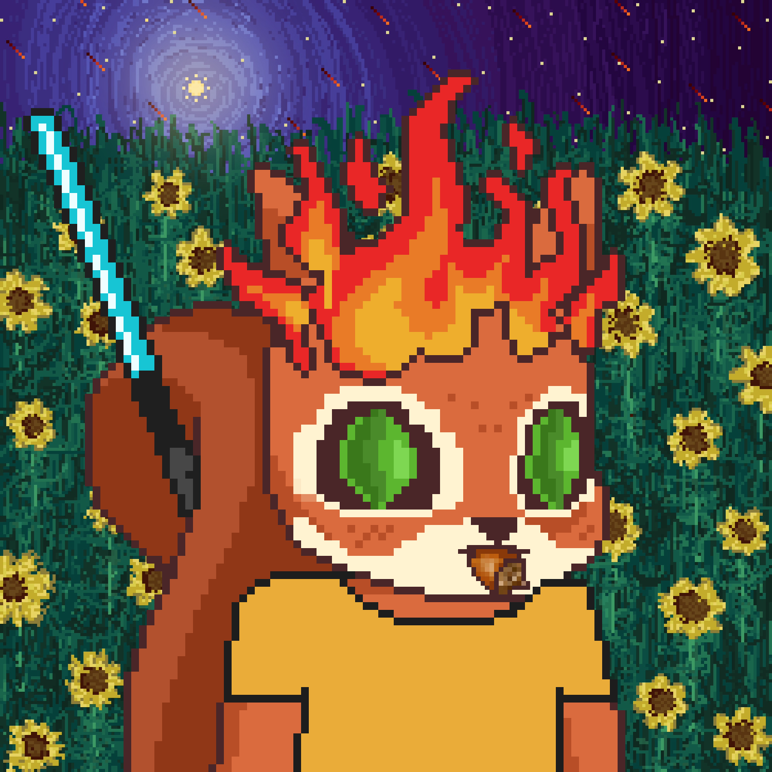 Pixel Squirrels #2501 NFT on Algorand