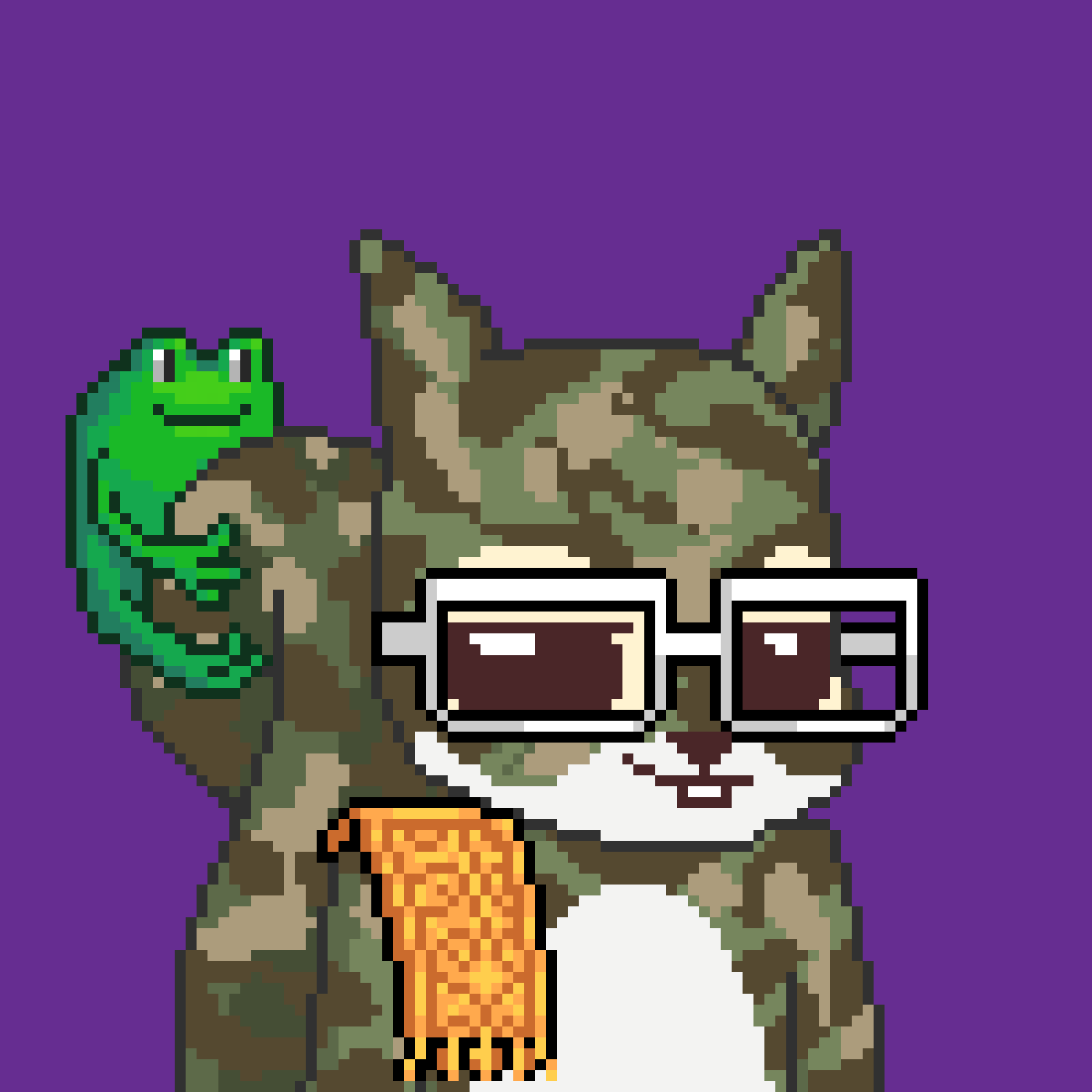 Pixel Squirrels #2503 NFT on Algorand