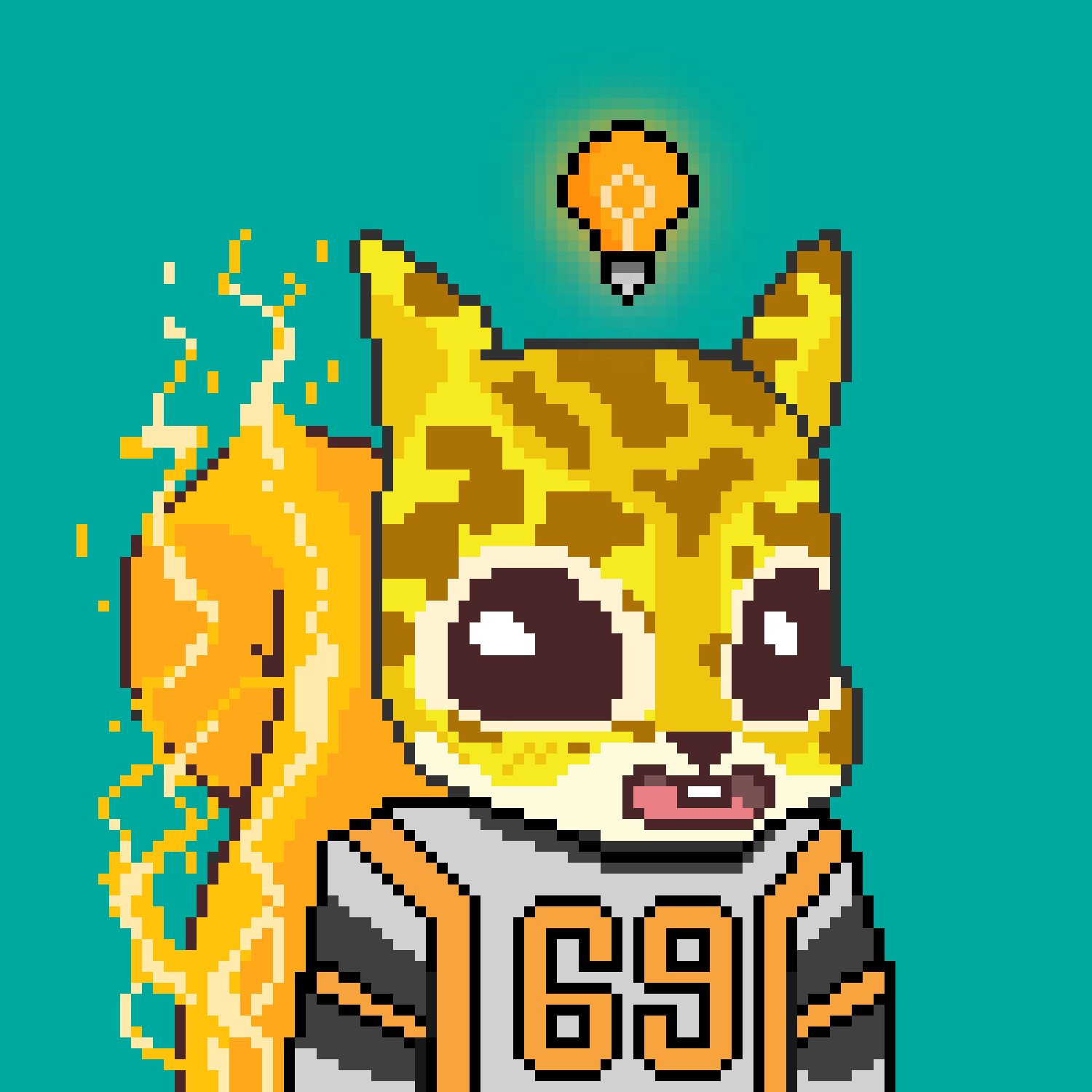 Pixel Squirrels #2529 NFT on Algorand