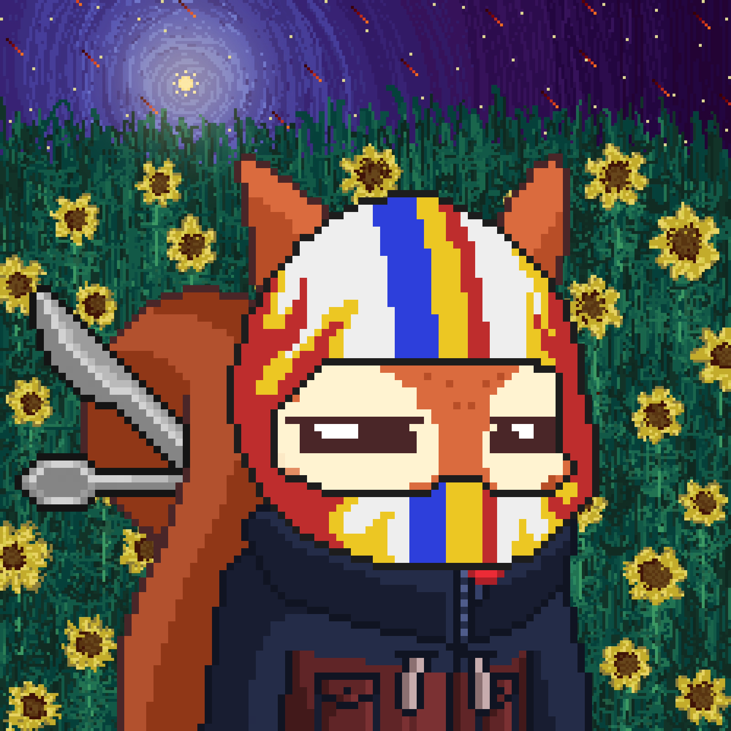 Pixel Squirrels #2535 NFT on Algorand