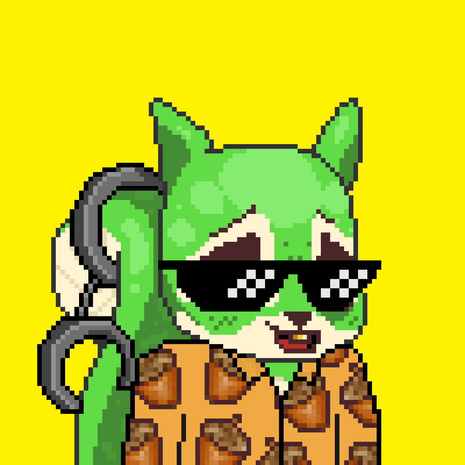 Pixel Squirrels #2544 NFT on Algorand