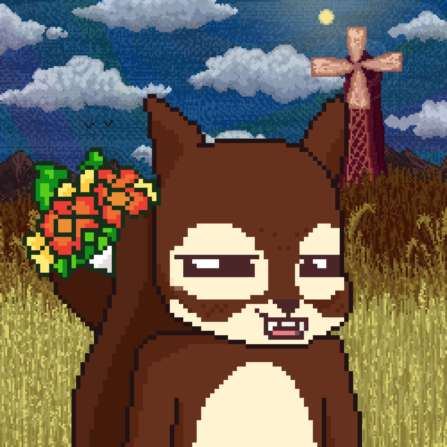 Pixel Squirrels #2545 NFT on Algorand