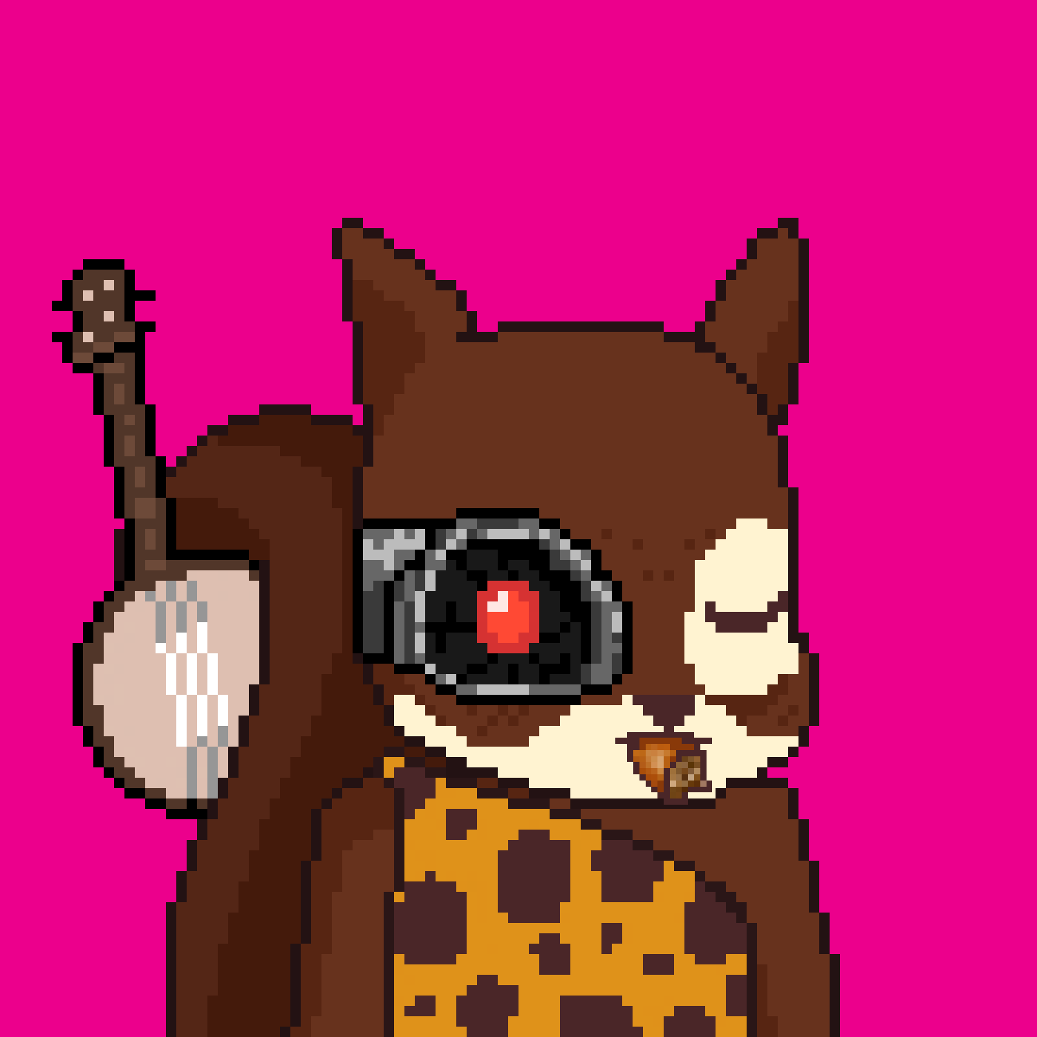 Pixel Squirrels #2562 NFT on Algorand
