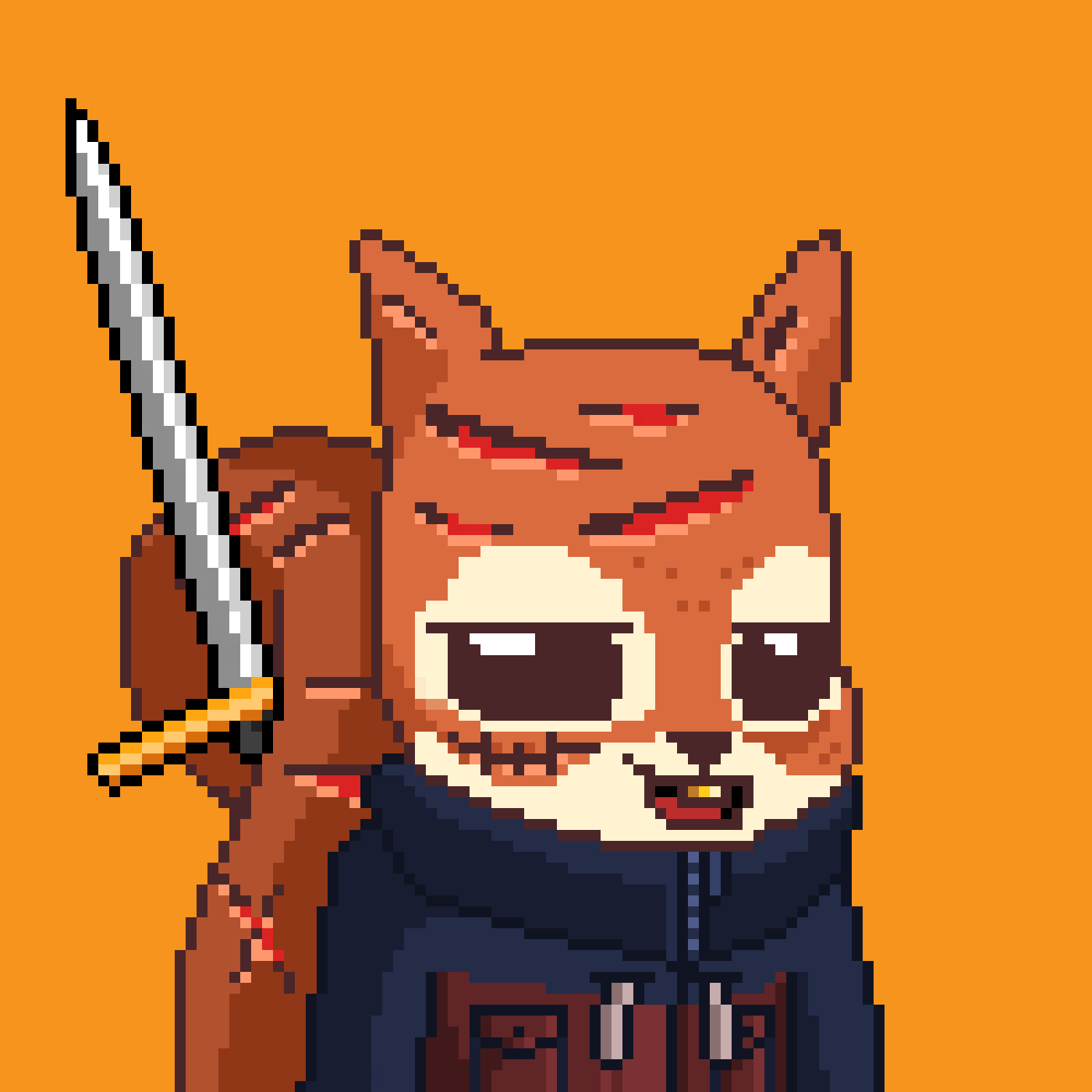 Pixel Squirrels #2563 NFT on Algorand