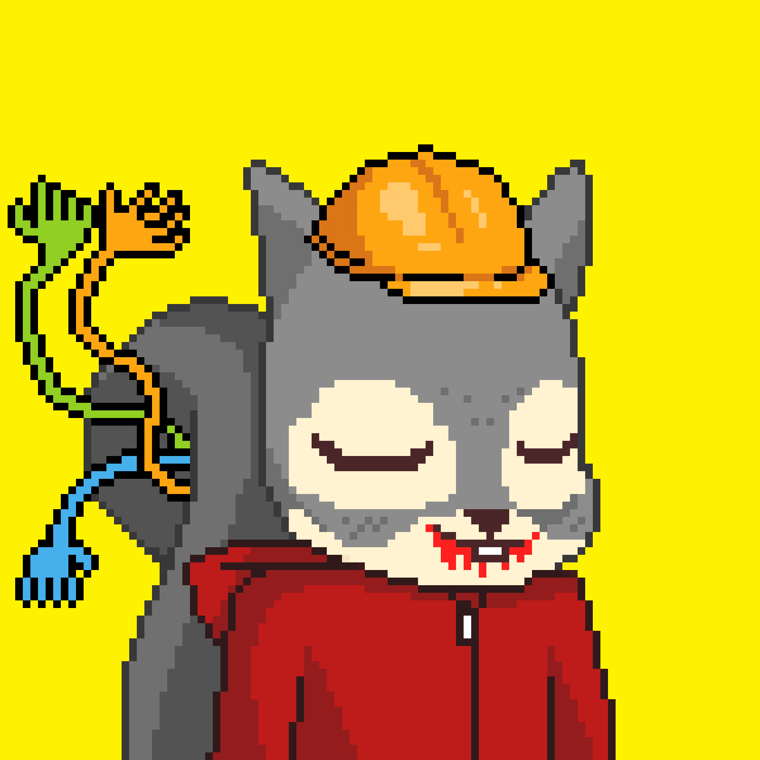 Pixel Squirrels #2564 NFT on Algorand