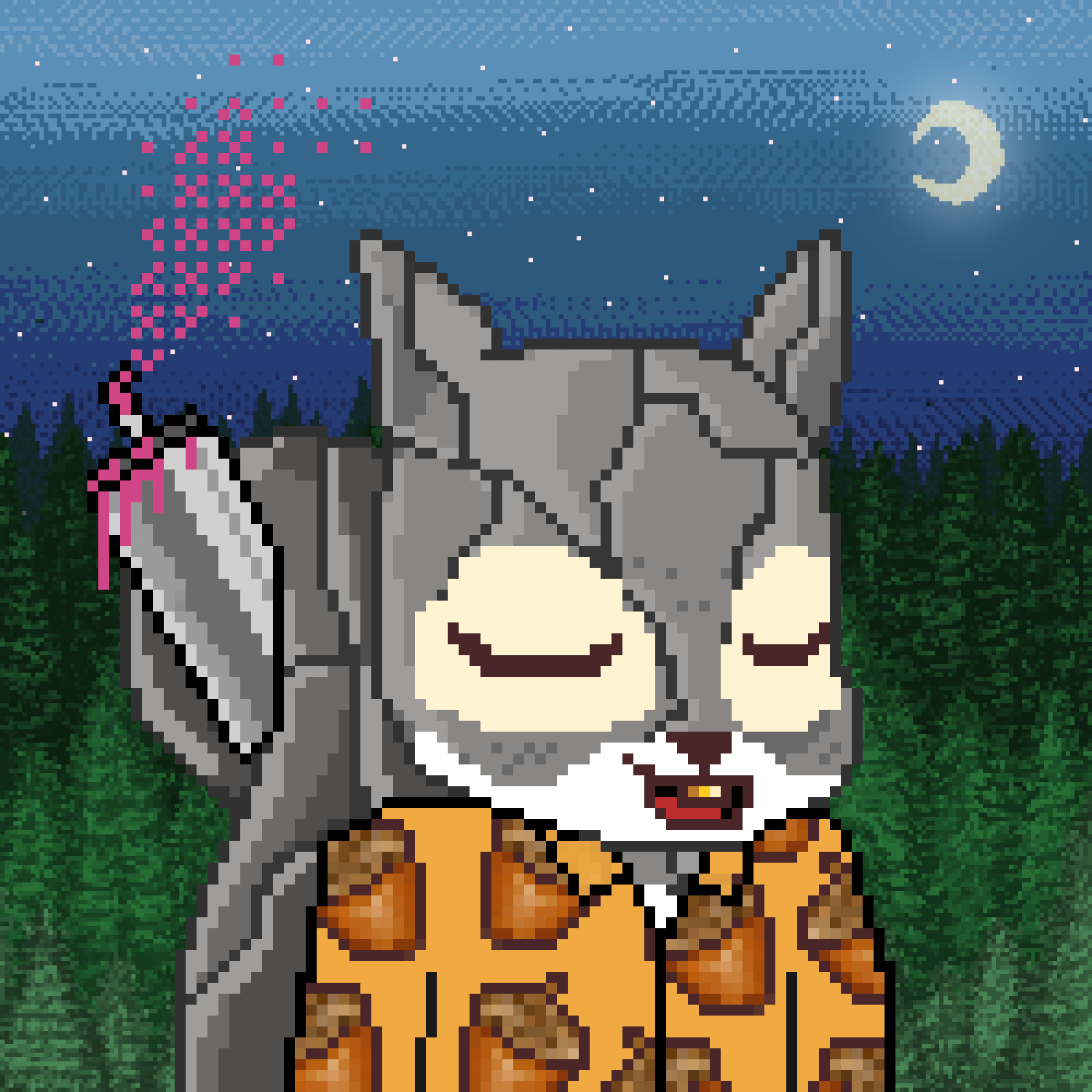 Pixel Squirrels #2572 NFT on Algorand