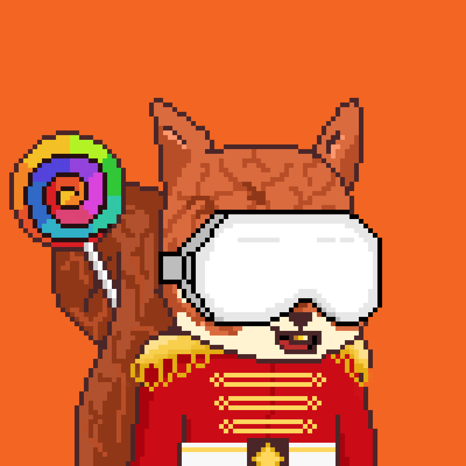 Pixel Squirrels #2573 NFT on Algorand