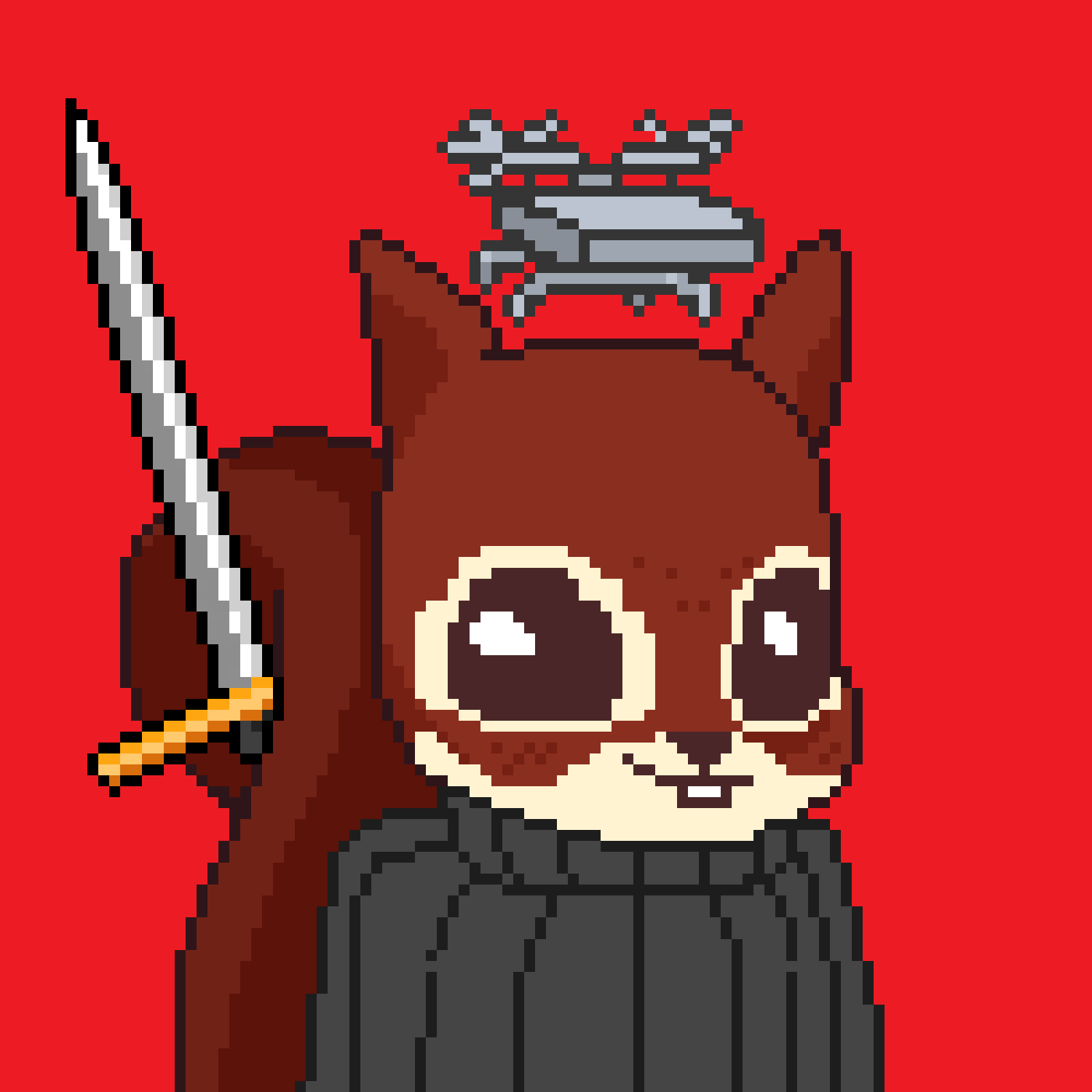 Pixel Squirrels #2575 NFT on Algorand