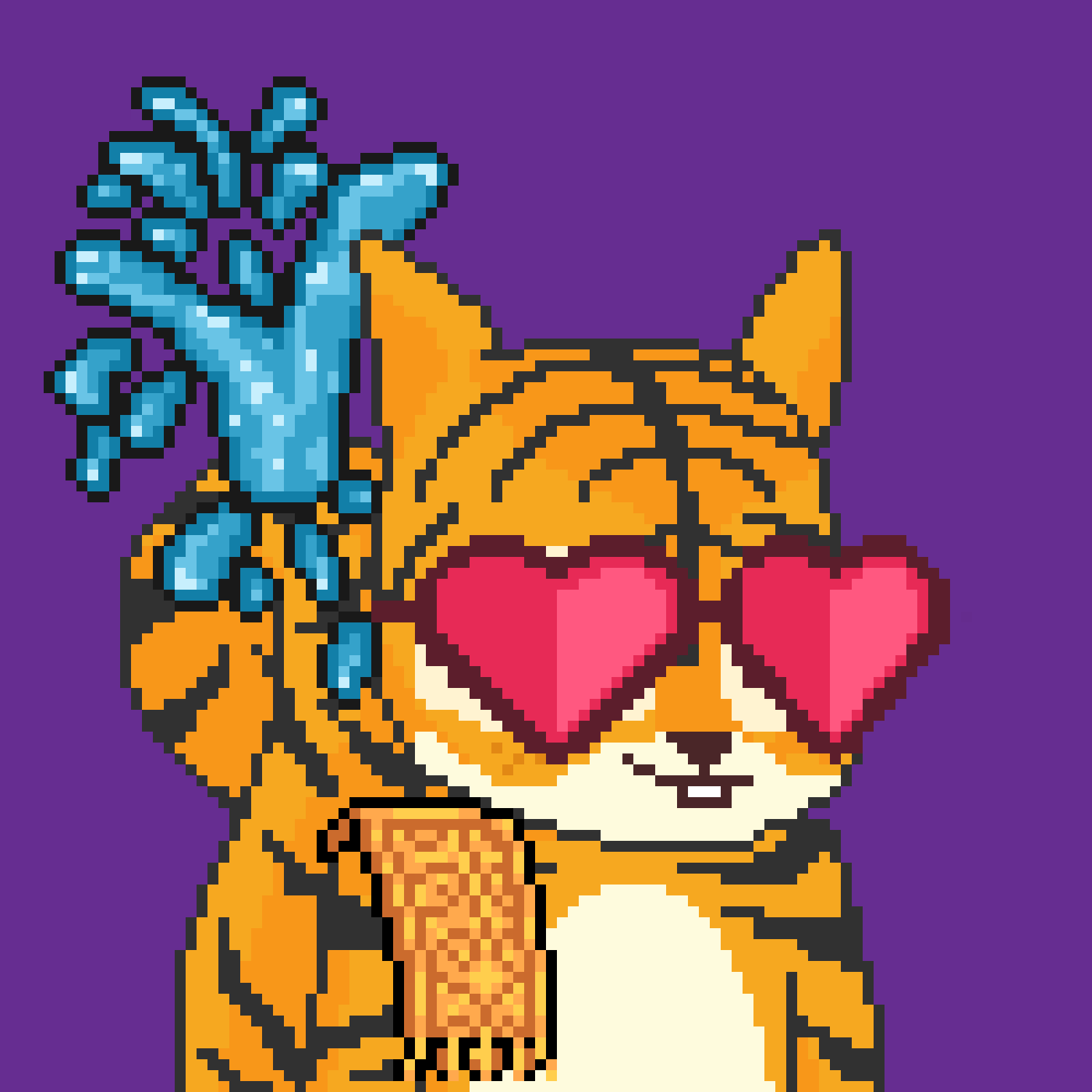 Pixel Squirrels #2606 NFT on Algorand