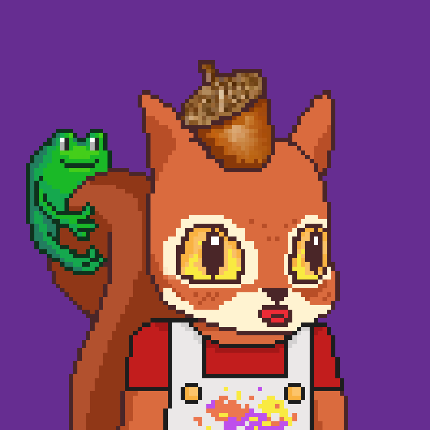Pixel Squirrels #2612 NFT on Algorand