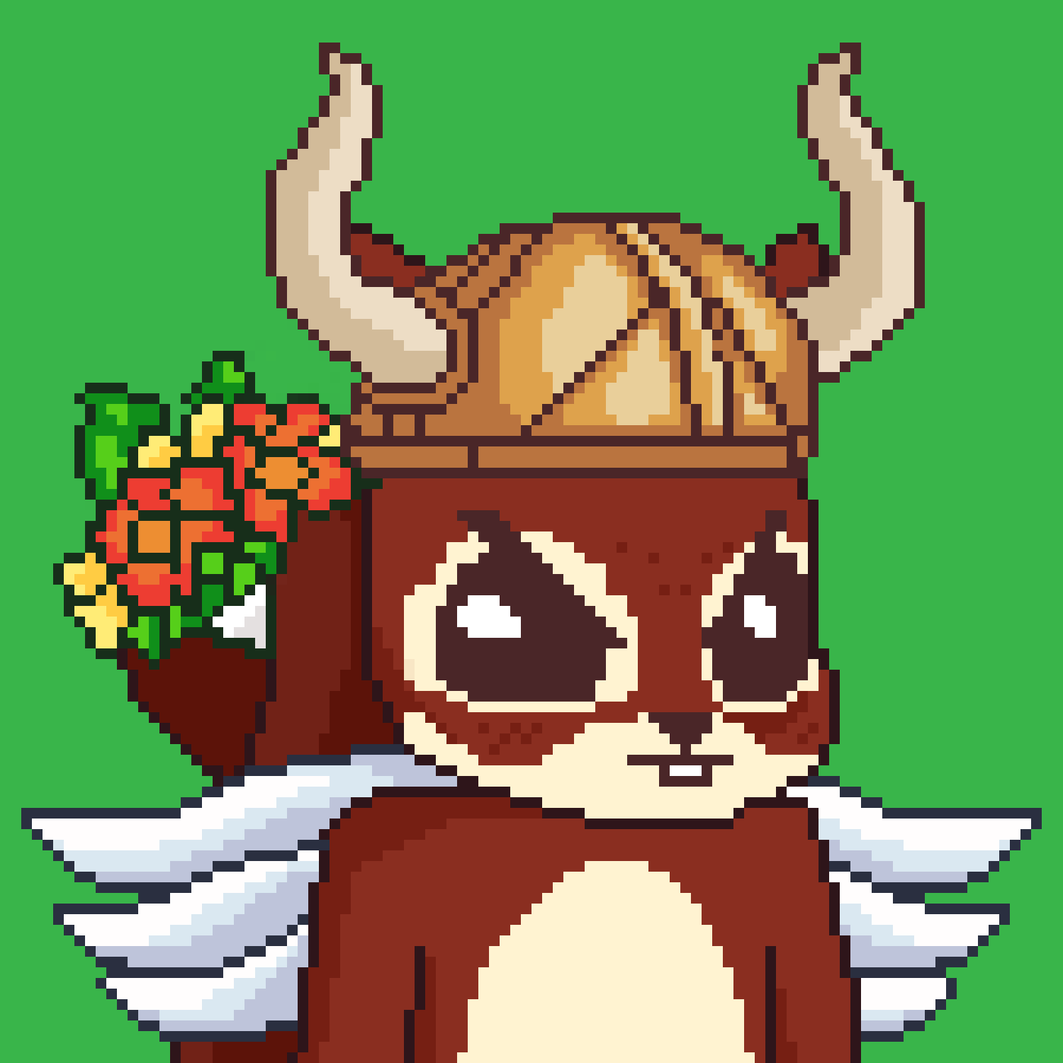 Pixel Squirrels #262 NFT on Algorand