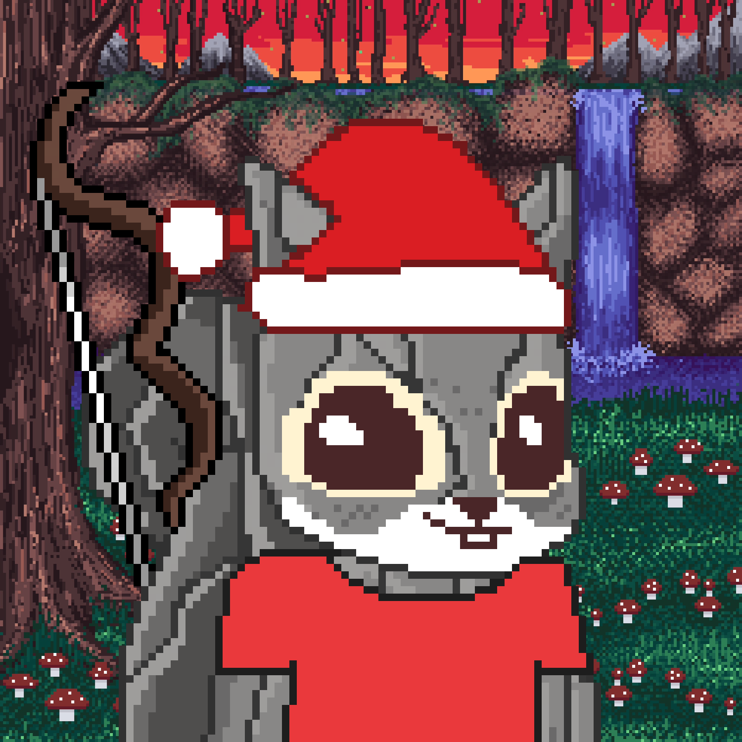Pixel Squirrels #2620 NFT on Algorand