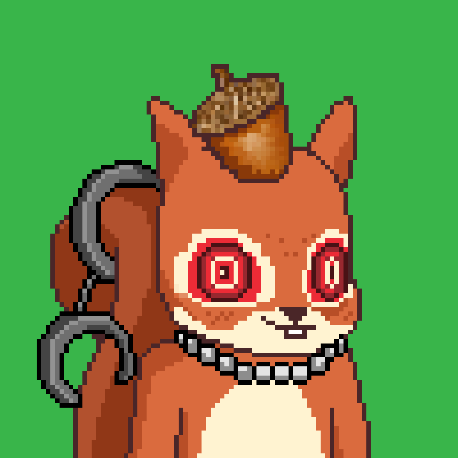 Pixel Squirrels #2624 NFT on Algorand