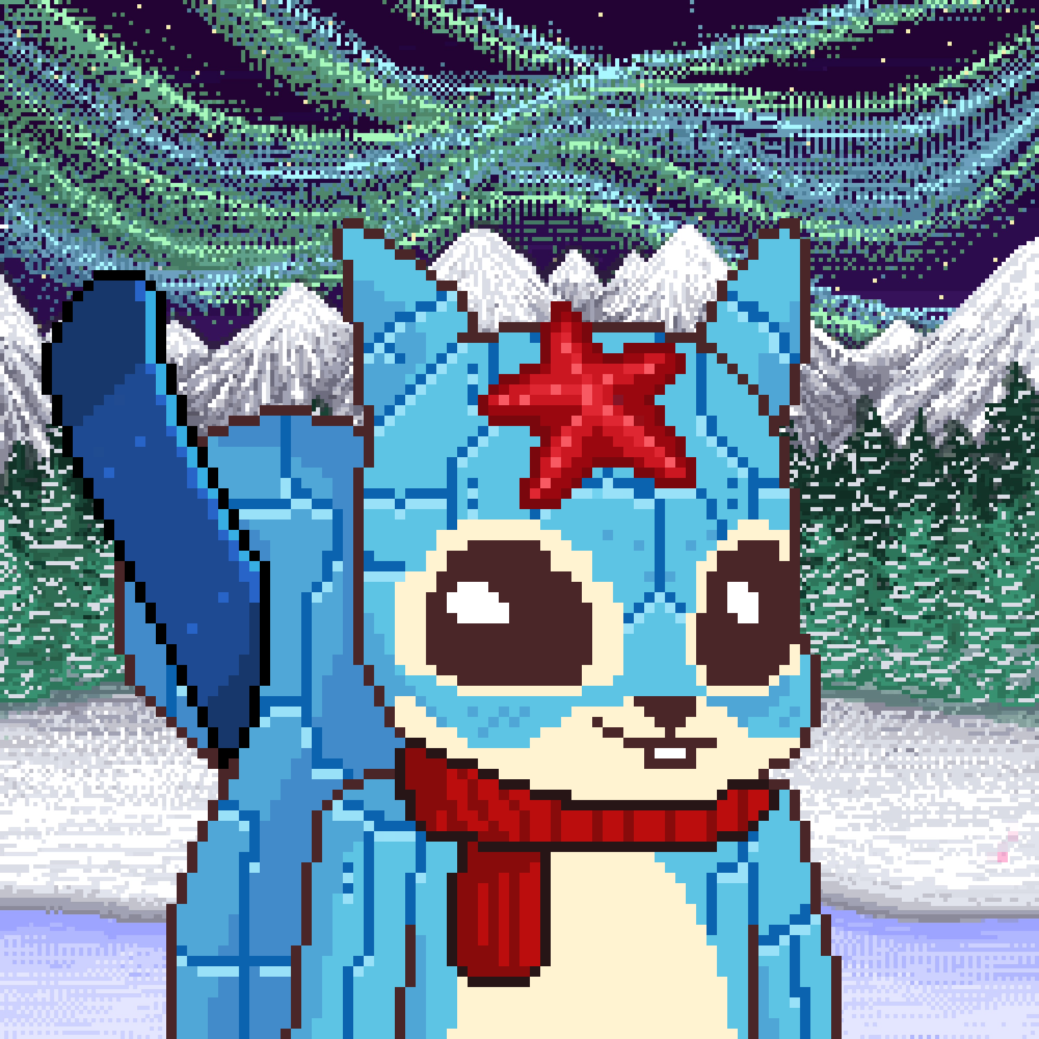 Pixel Squirrels #2636 NFT on Algorand