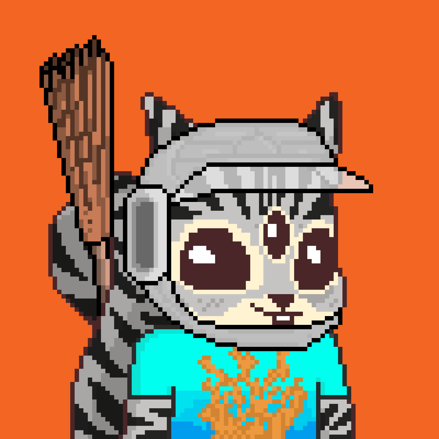 Pixel Squirrels #2664 NFT on Algorand