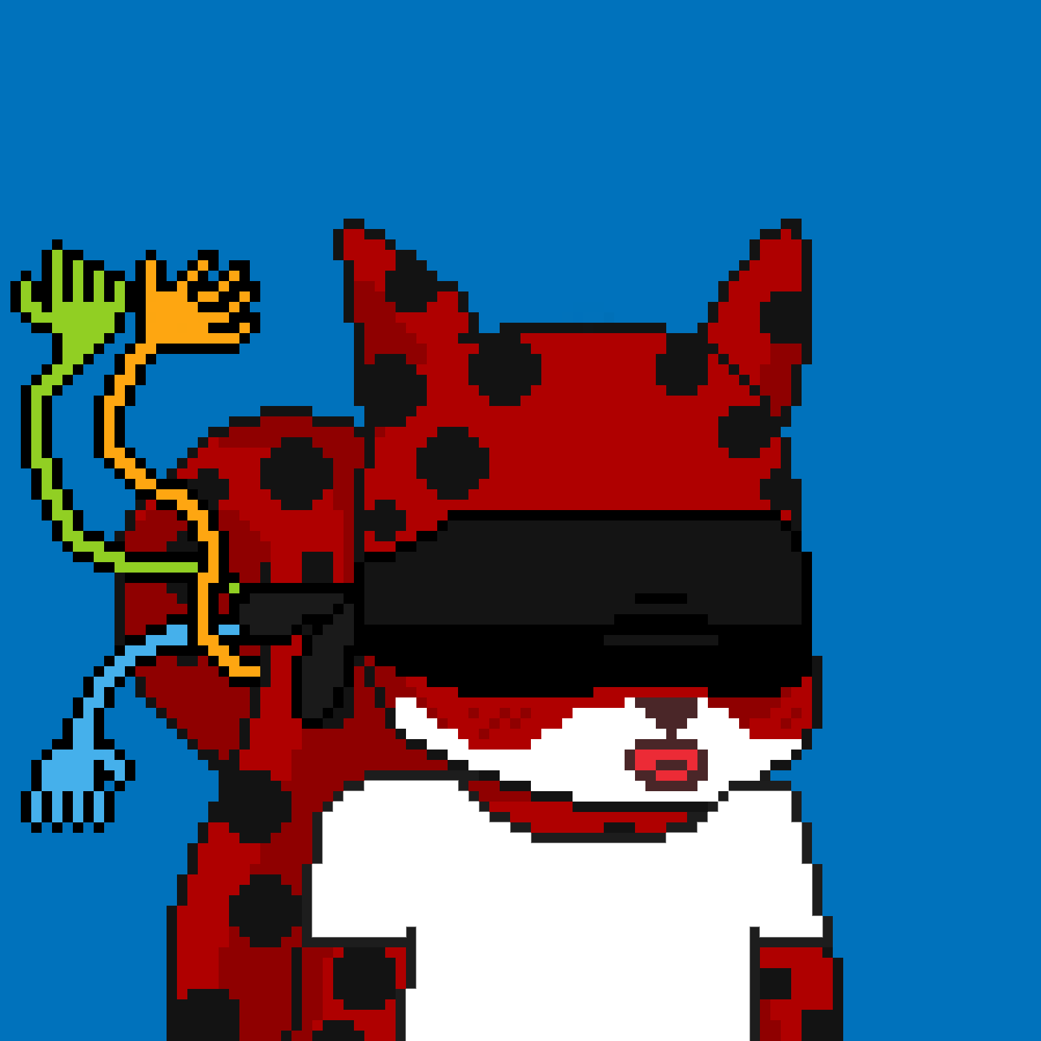 Pixel Squirrels #267 NFT on Algorand