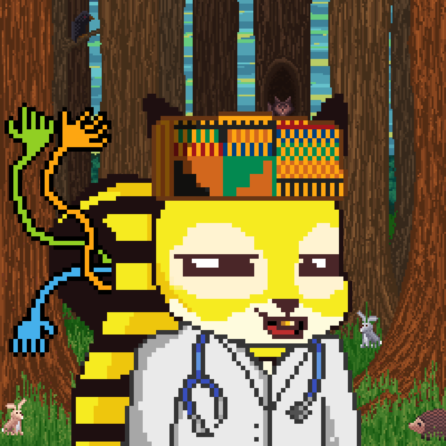 Pixel Squirrels #2704 NFT on Algorand